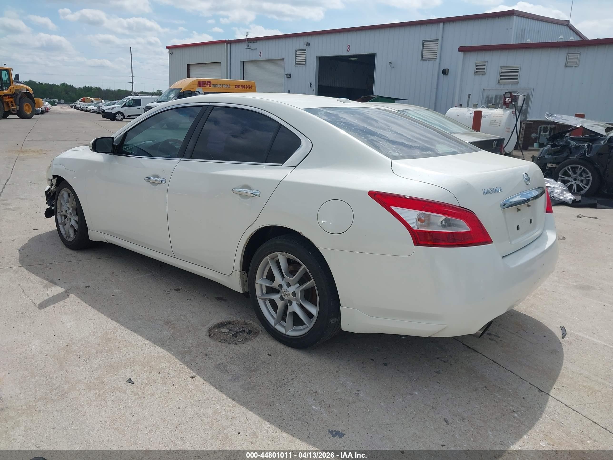 2010 Nissan Maxima 3.5 Sv White vin: 1N4AA5AP0AC864028
