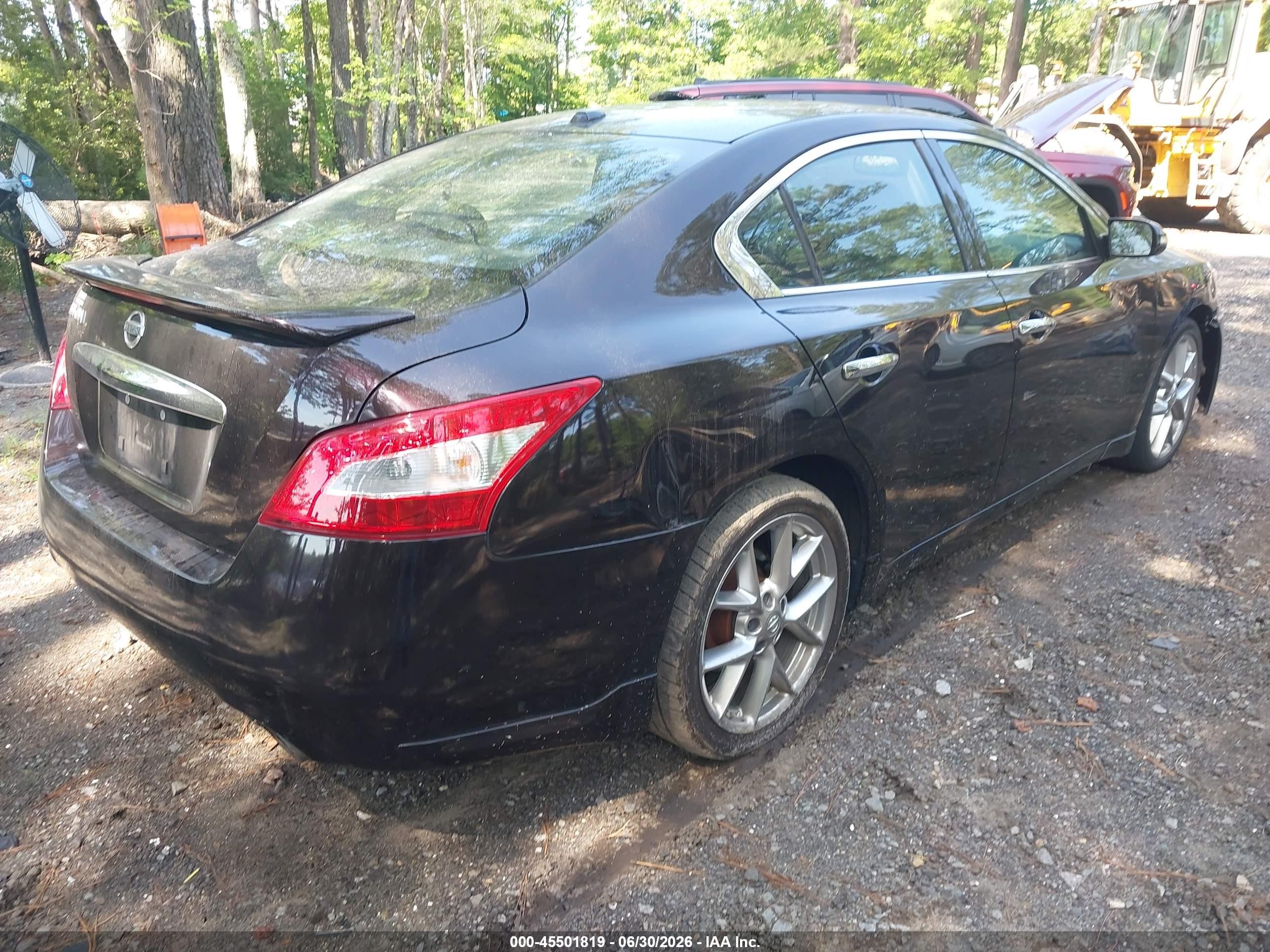 2010 Nissan Maxima 3.5 Sv Purple vin: 1N4AA5AP0AC872095