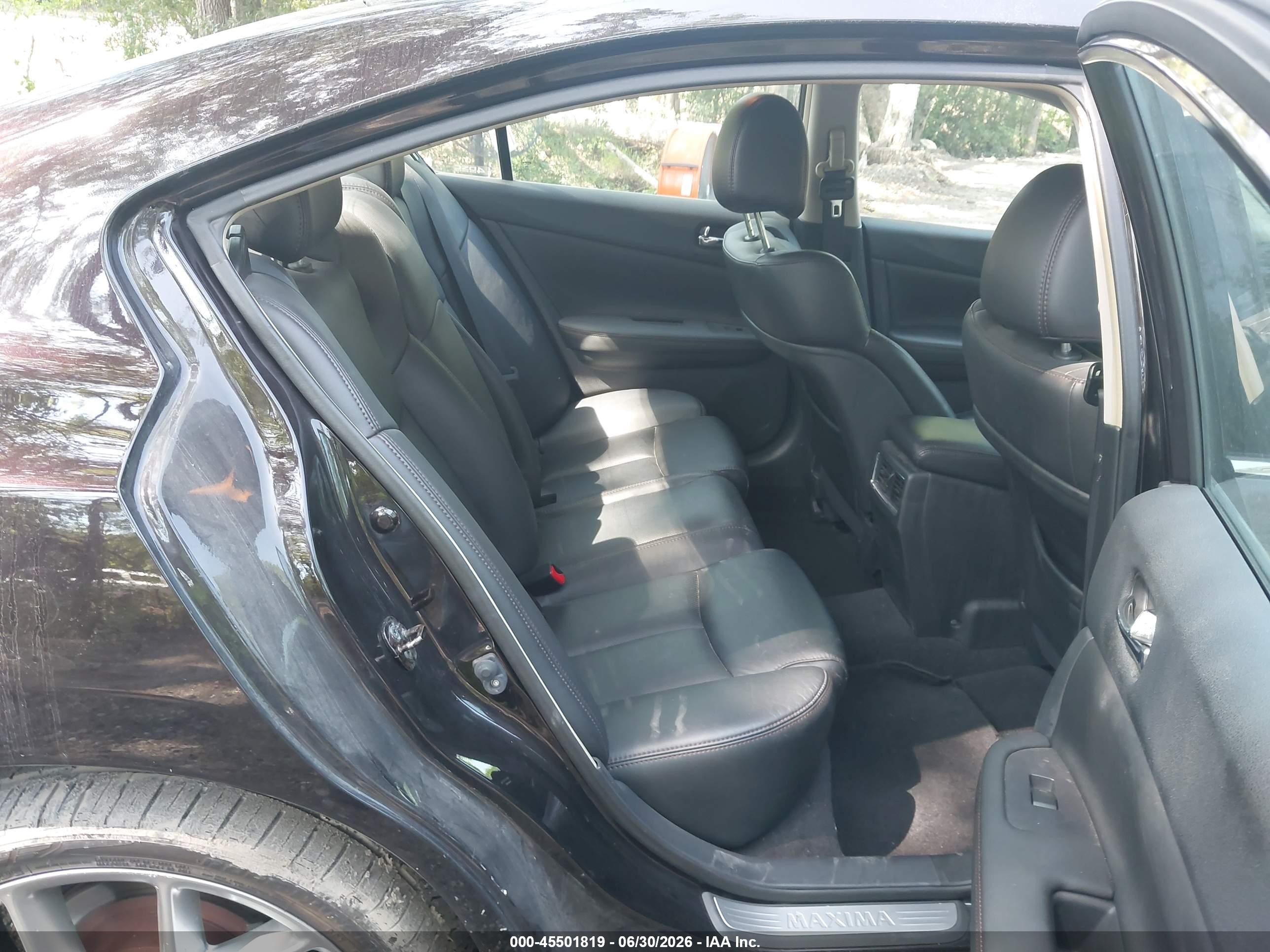 2010 Nissan Maxima 3.5 Sv Purple vin: 1N4AA5AP0AC872095