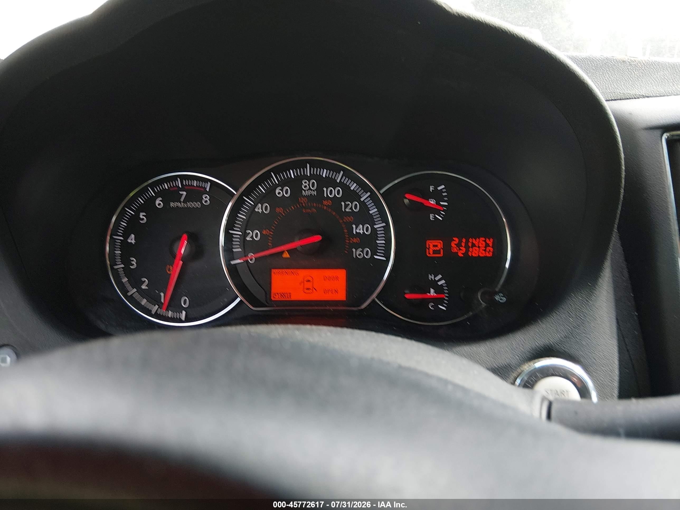 2011 Nissan Maxima 3.5 Sv White vin: 1N4AA5AP0BC803487