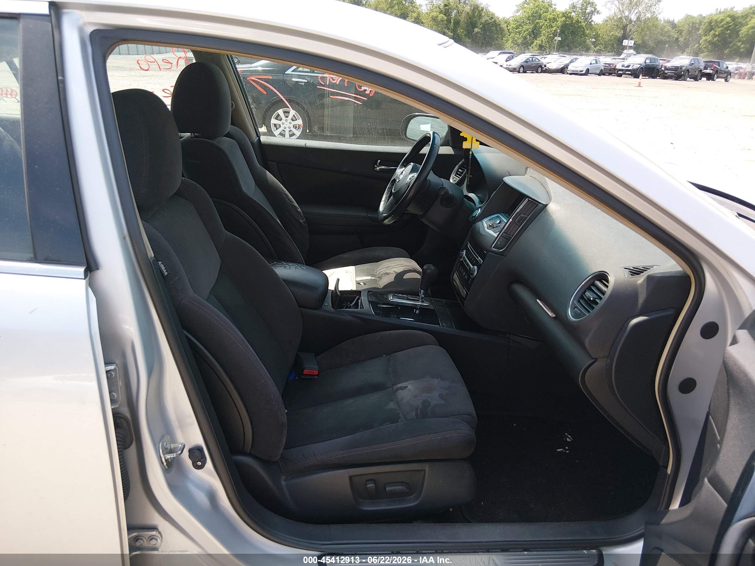 2011 Nissan Maxima 3.5 S Silver vin: 1N4AA5AP0BC809919