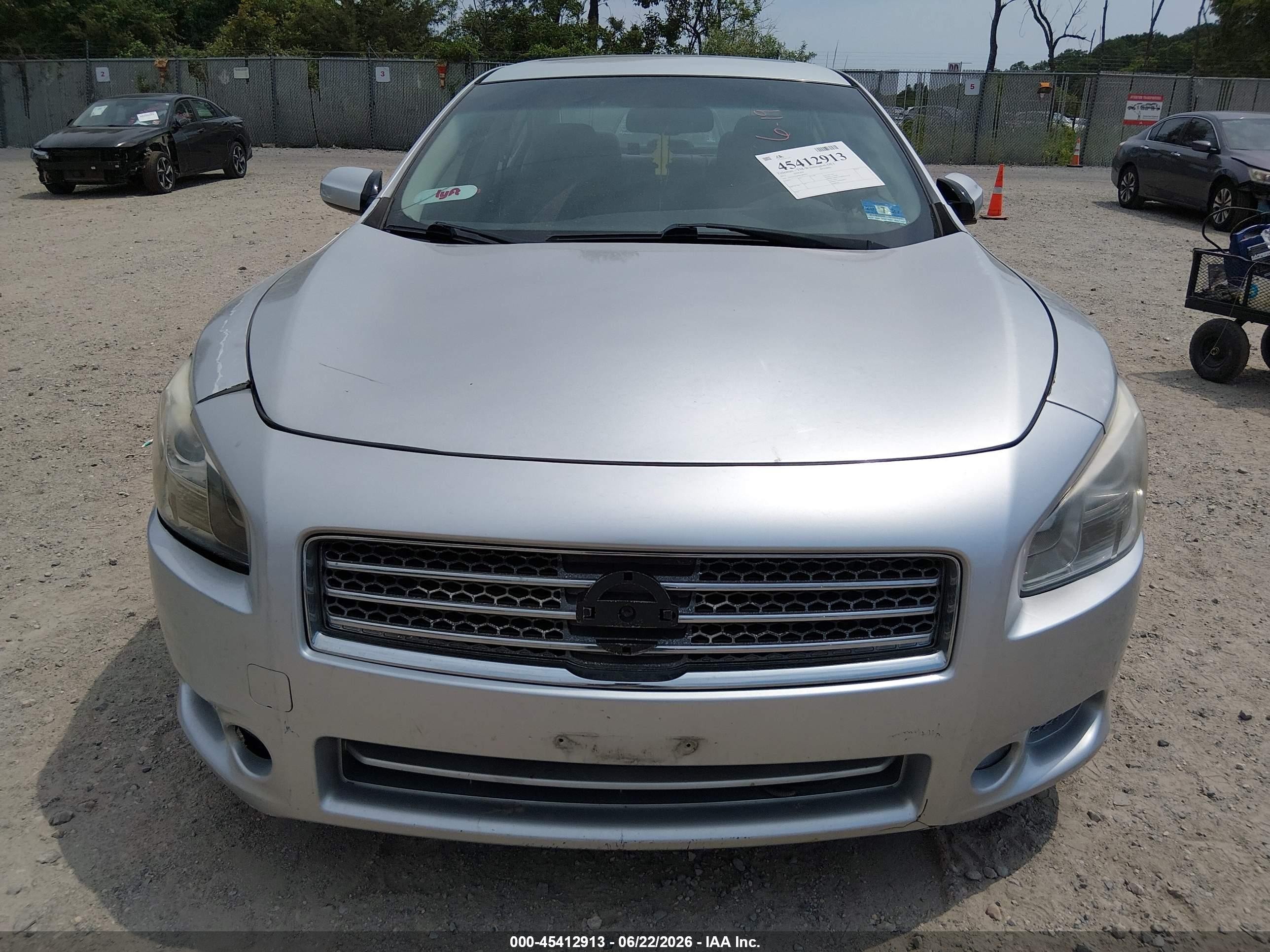 2011 Nissan Maxima 3.5 S Silver vin: 1N4AA5AP0BC809919