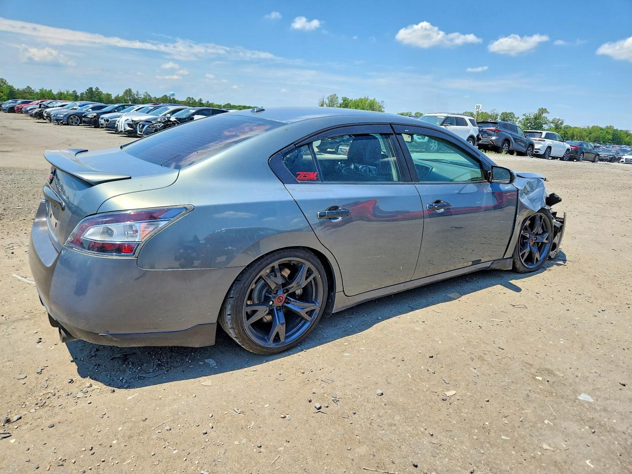 2011 Nissan Maxima 3.5 S Gray vin: 1N4AA5AP0BC818121