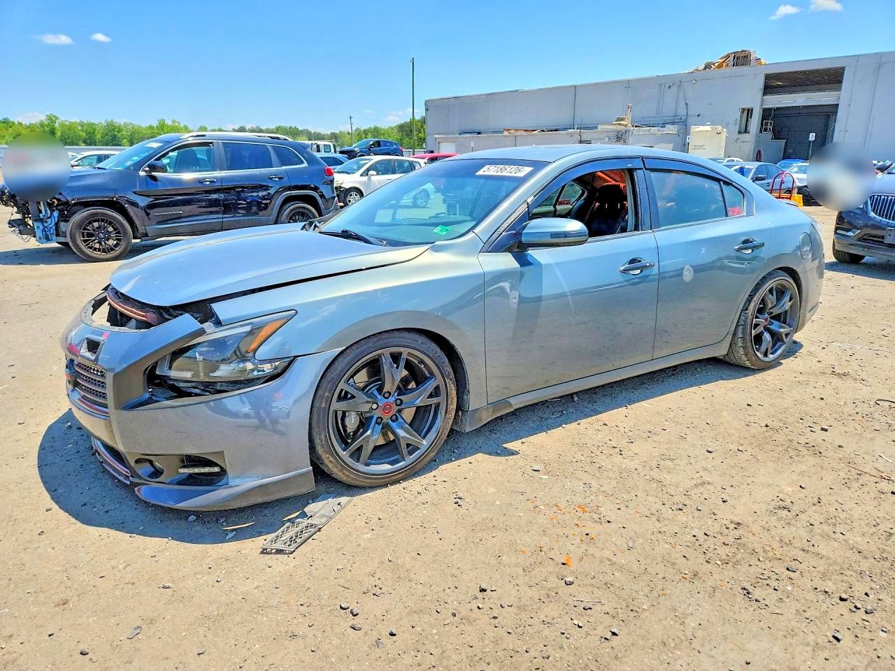 2011 Nissan Maxima 3.5 S Серый vin: 1N4AA5AP0BC818121