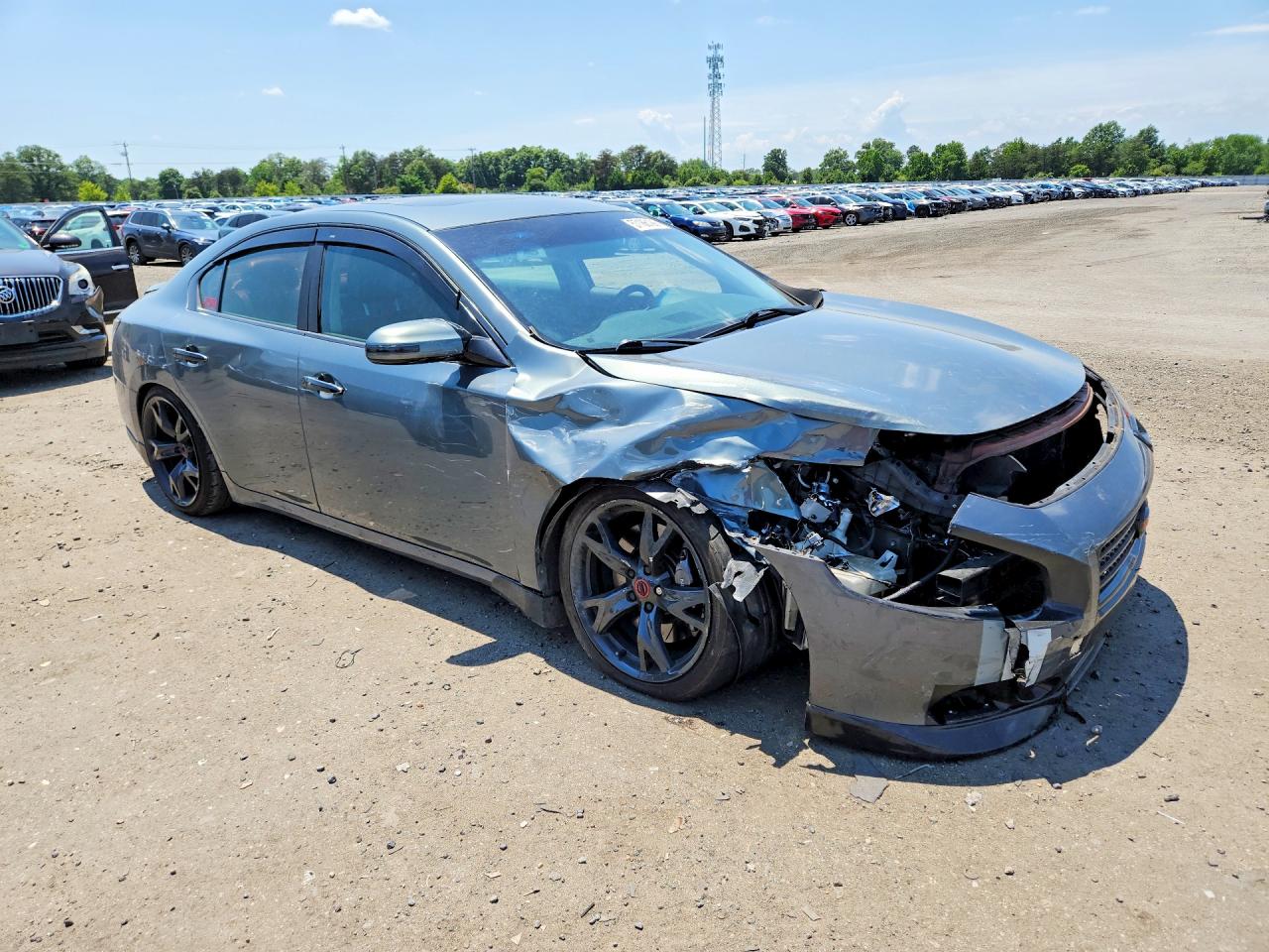 2011 Nissan Maxima 3.5 S Gray vin: 1N4AA5AP0BC818121