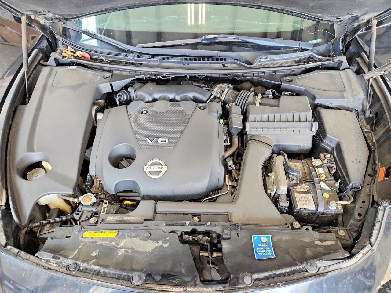 2011 Nissan Maxima 3.5 S Черный vin: 1N4AA5AP0BC818832