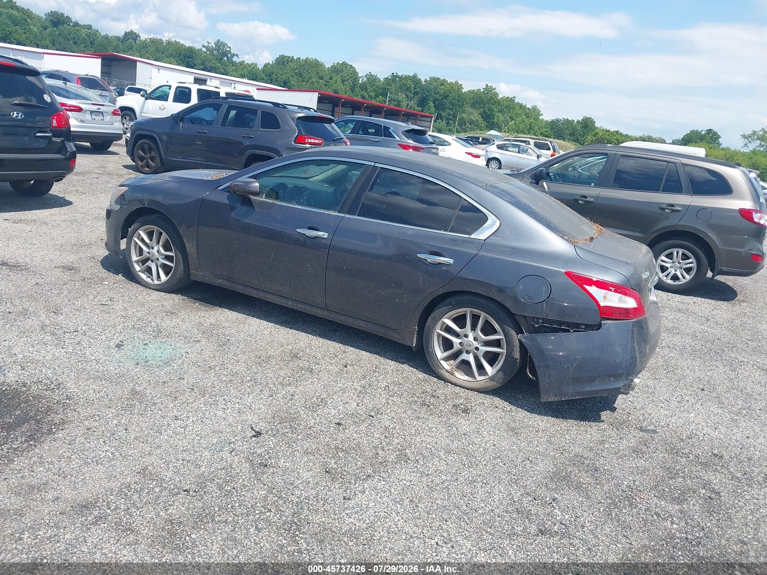 2011 Nissan Maxima 3.5 S Gray vin: 1N4AA5AP0BC830205