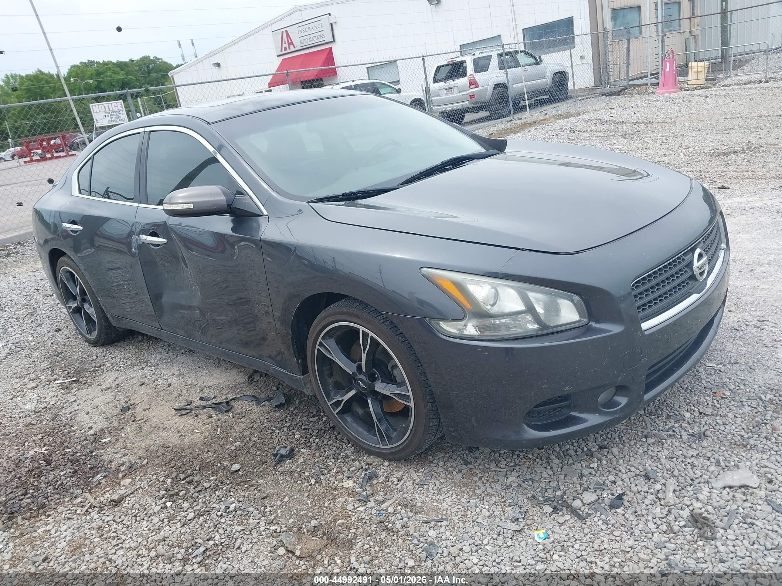 2011 Nissan Maxima 3.5 Sv Gray vin: 1N4AA5AP0BC837039