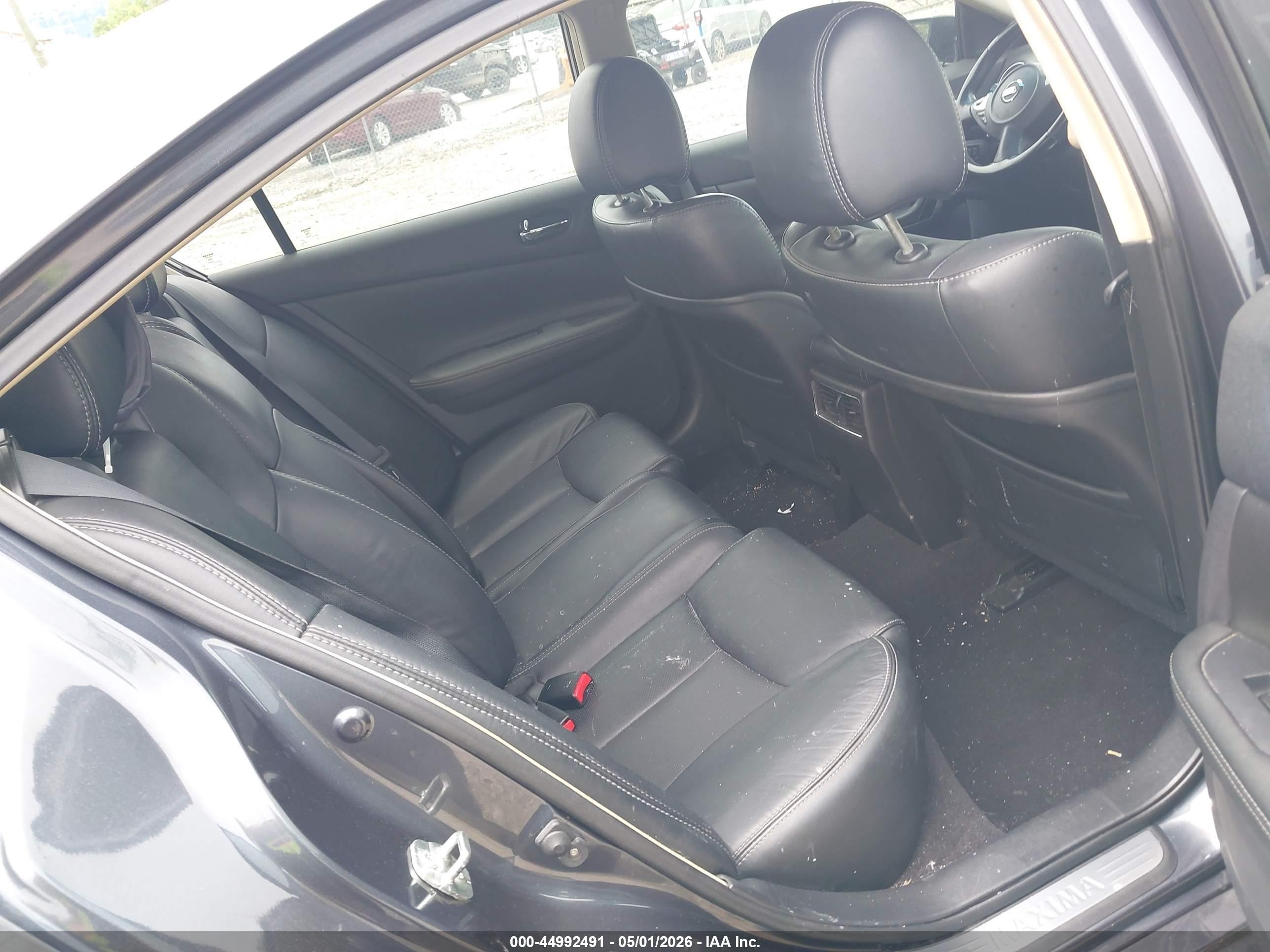 2011 Nissan Maxima 3.5 Sv Gray vin: 1N4AA5AP0BC837039