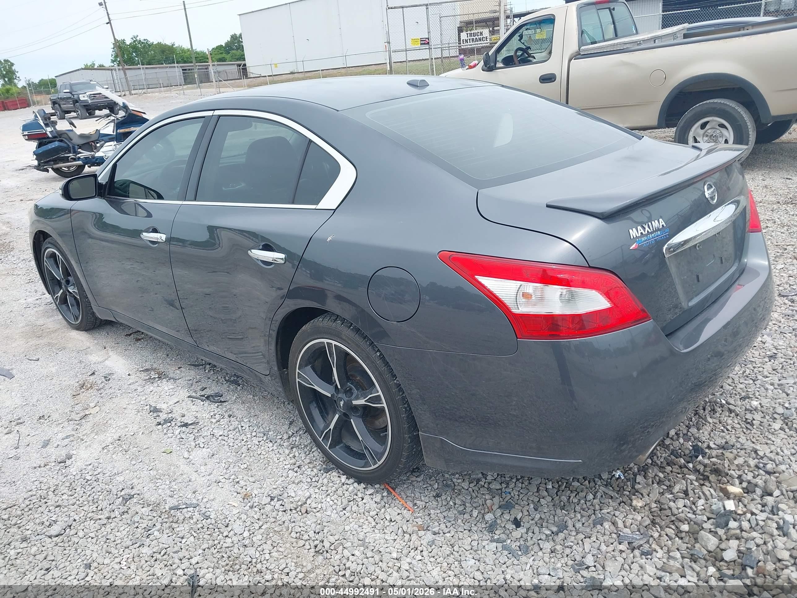 2011 Nissan Maxima 3.5 Sv Gray vin: 1N4AA5AP0BC837039
