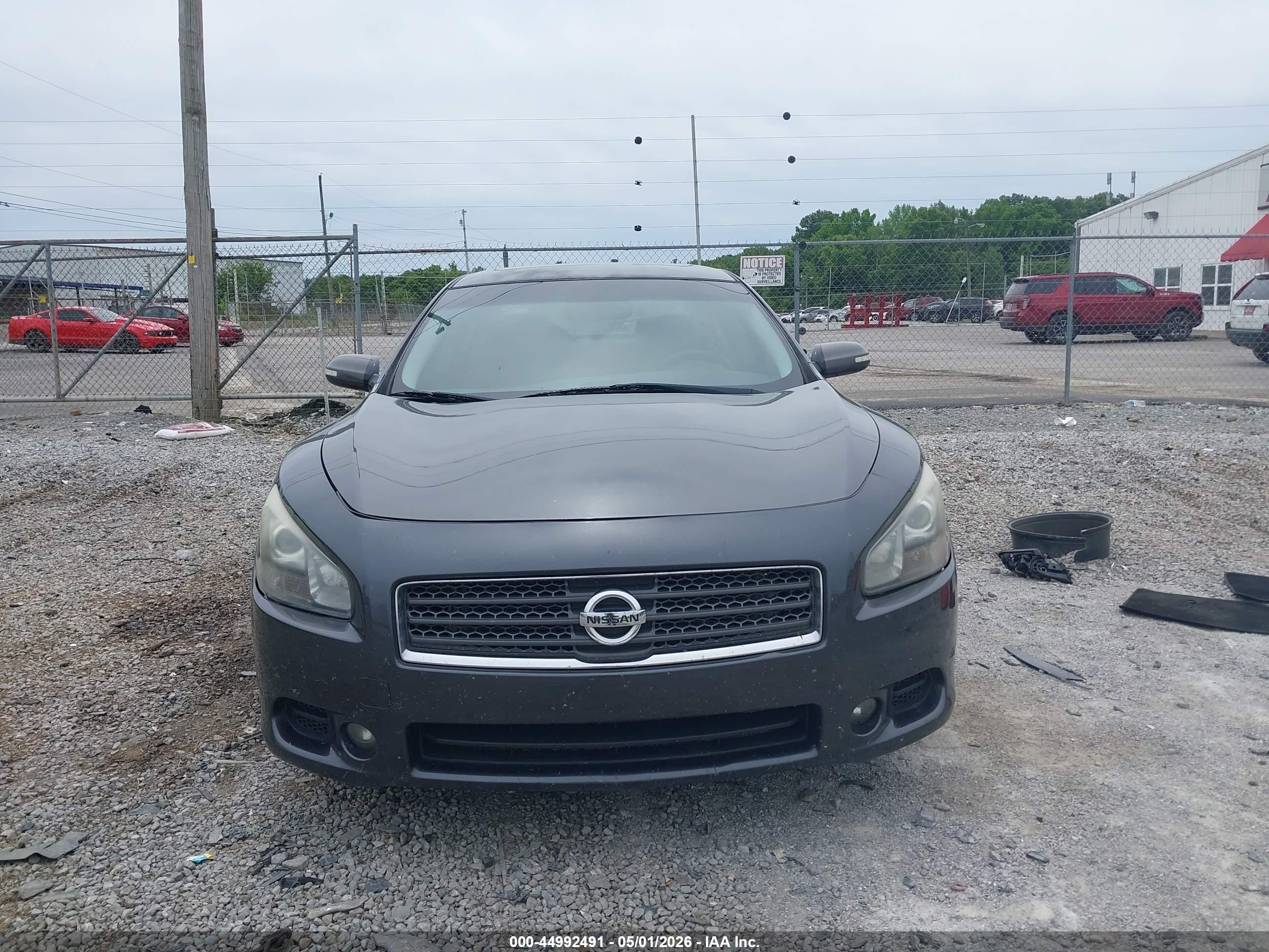 2011 Nissan Maxima 3.5 Sv Gray vin: 1N4AA5AP0BC837039