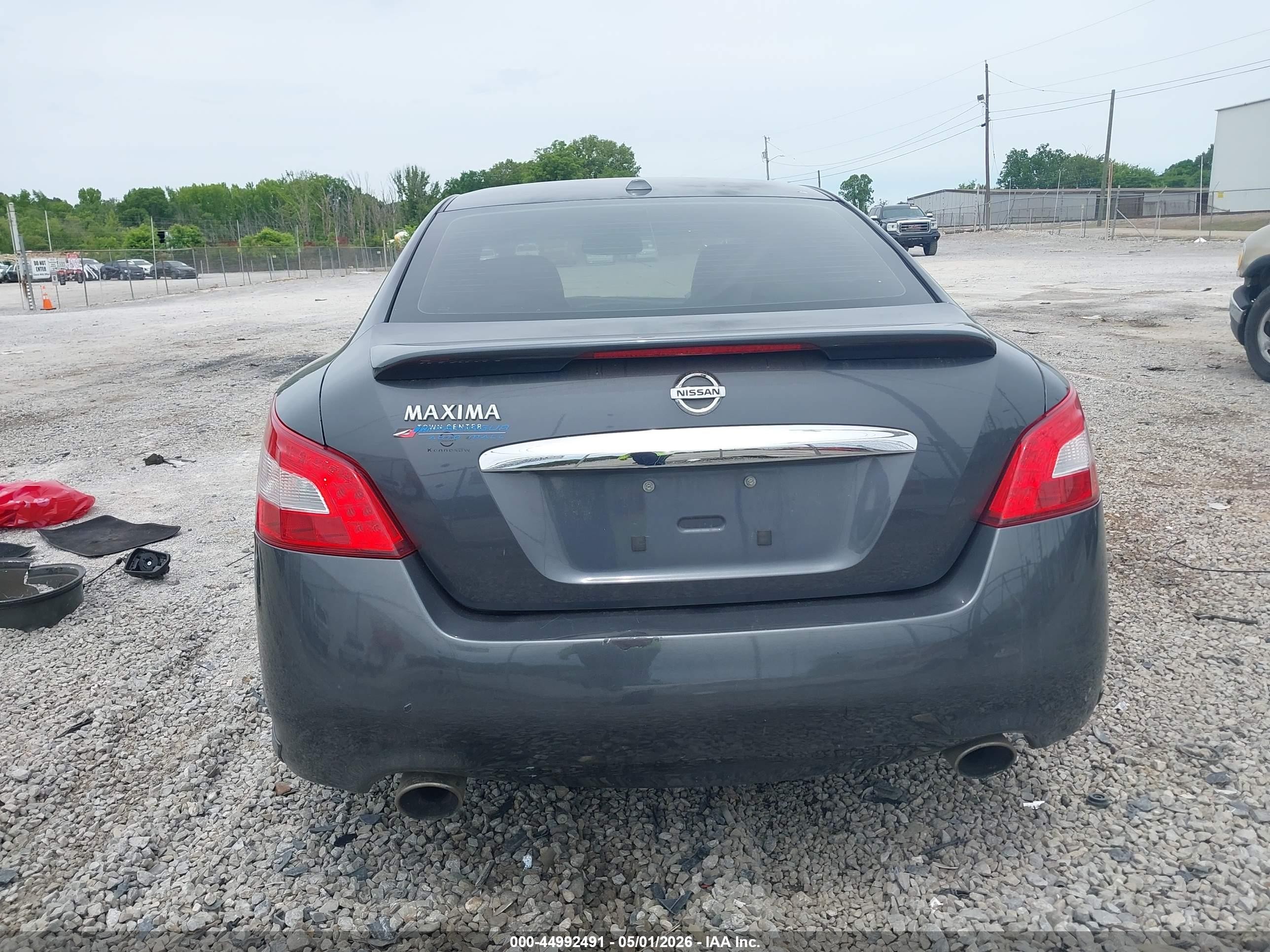 2011 Nissan Maxima 3.5 Sv Gray vin: 1N4AA5AP0BC837039