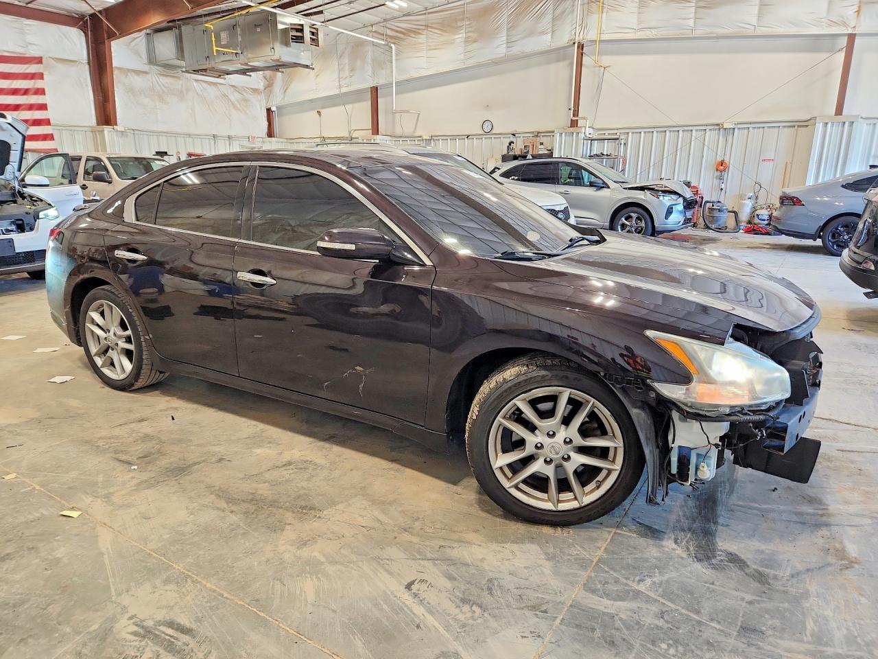 2011 Nissan Maxima S/sv Purple vin: 1N4AA5AP0BC842029