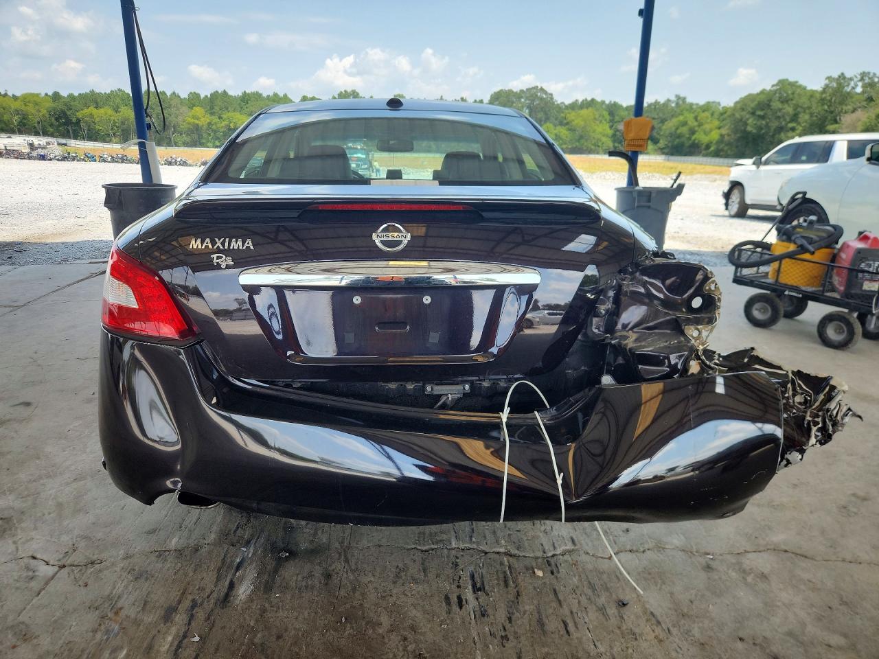2011 Nissan Maxima 3.5 S Black vin: 1N4AA5AP0BC847182