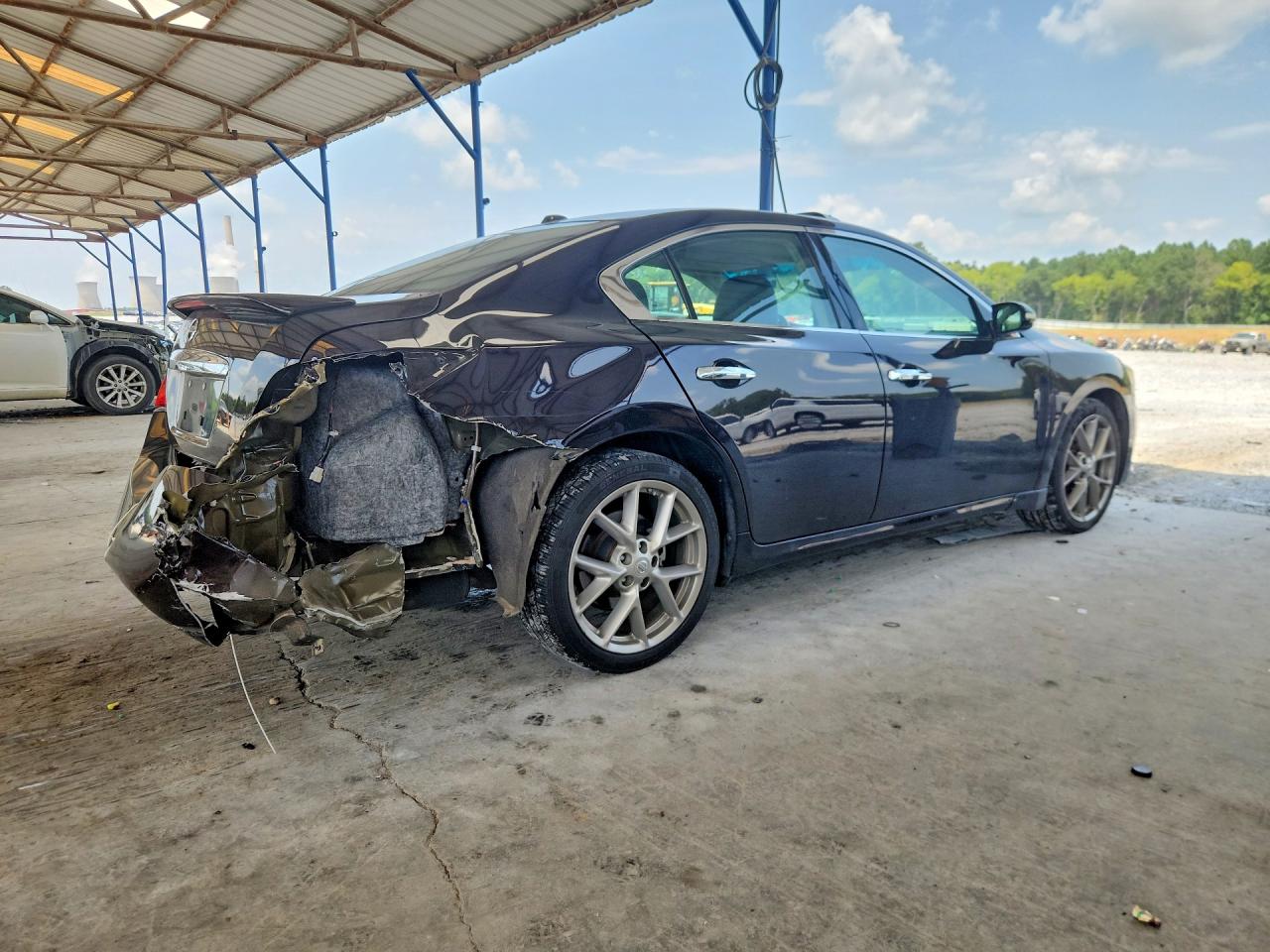 2011 Nissan Maxima 3.5 S Black vin: 1N4AA5AP0BC847182