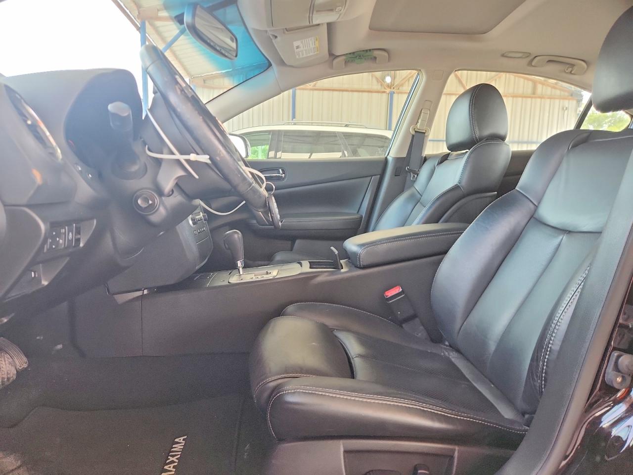 2011 Nissan Maxima 3.5 S Black vin: 1N4AA5AP0BC847182