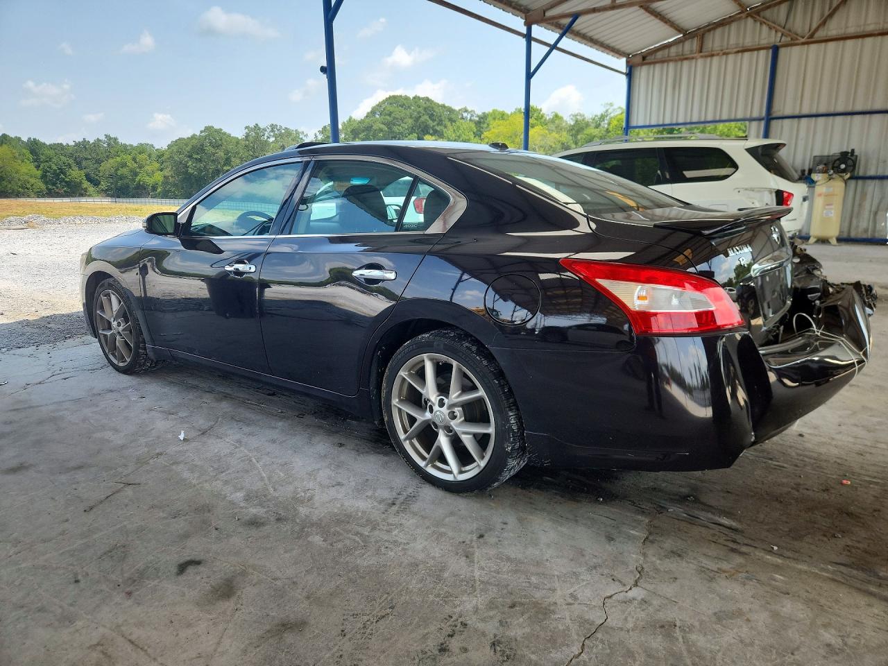 2011 Nissan Maxima 3.5 S Black vin: 1N4AA5AP0BC847182