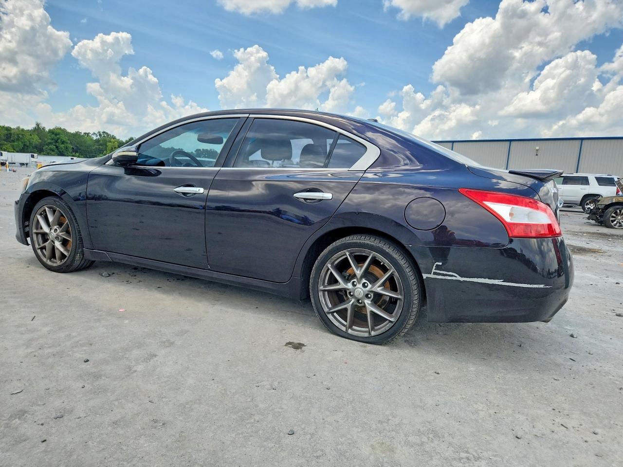 2011 Nissan Maxima 3.5 S Burgundy vin: 1N4AA5AP0BC849076
