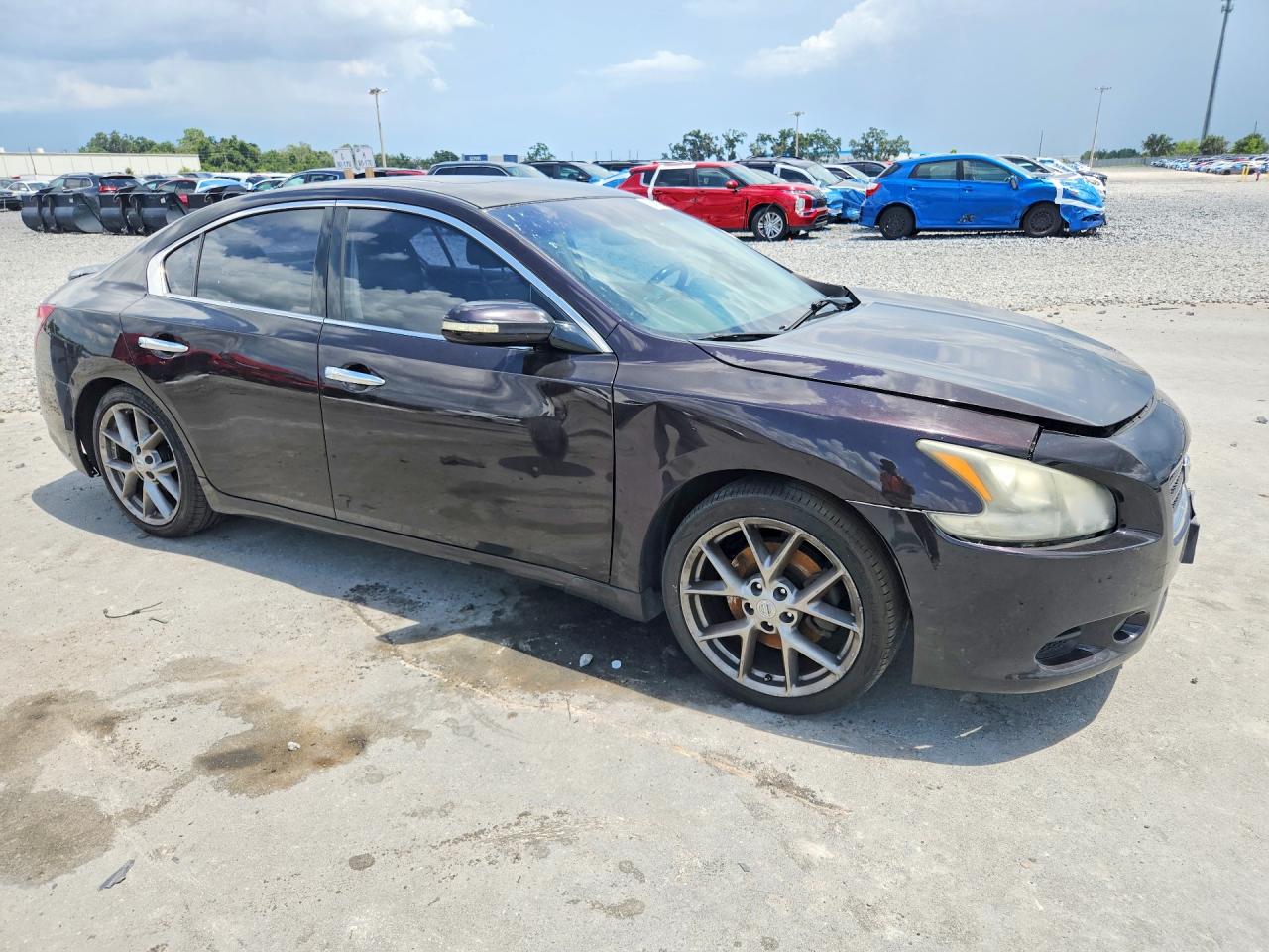 2011 Nissan Maxima 3.5 S Burgundy vin: 1N4AA5AP0BC849076