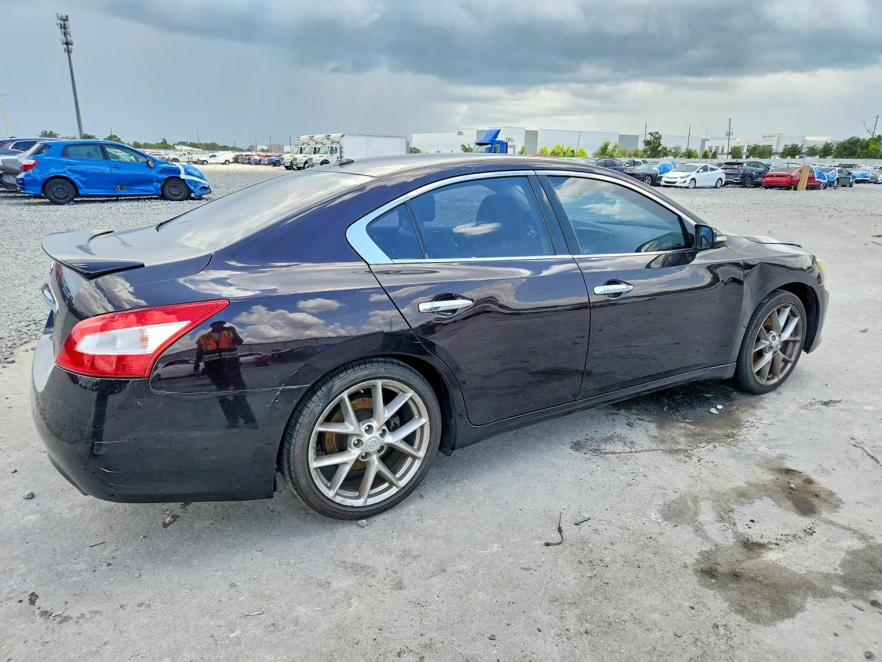 2011 Nissan Maxima 3.5 S Burgundy vin: 1N4AA5AP0BC849076
