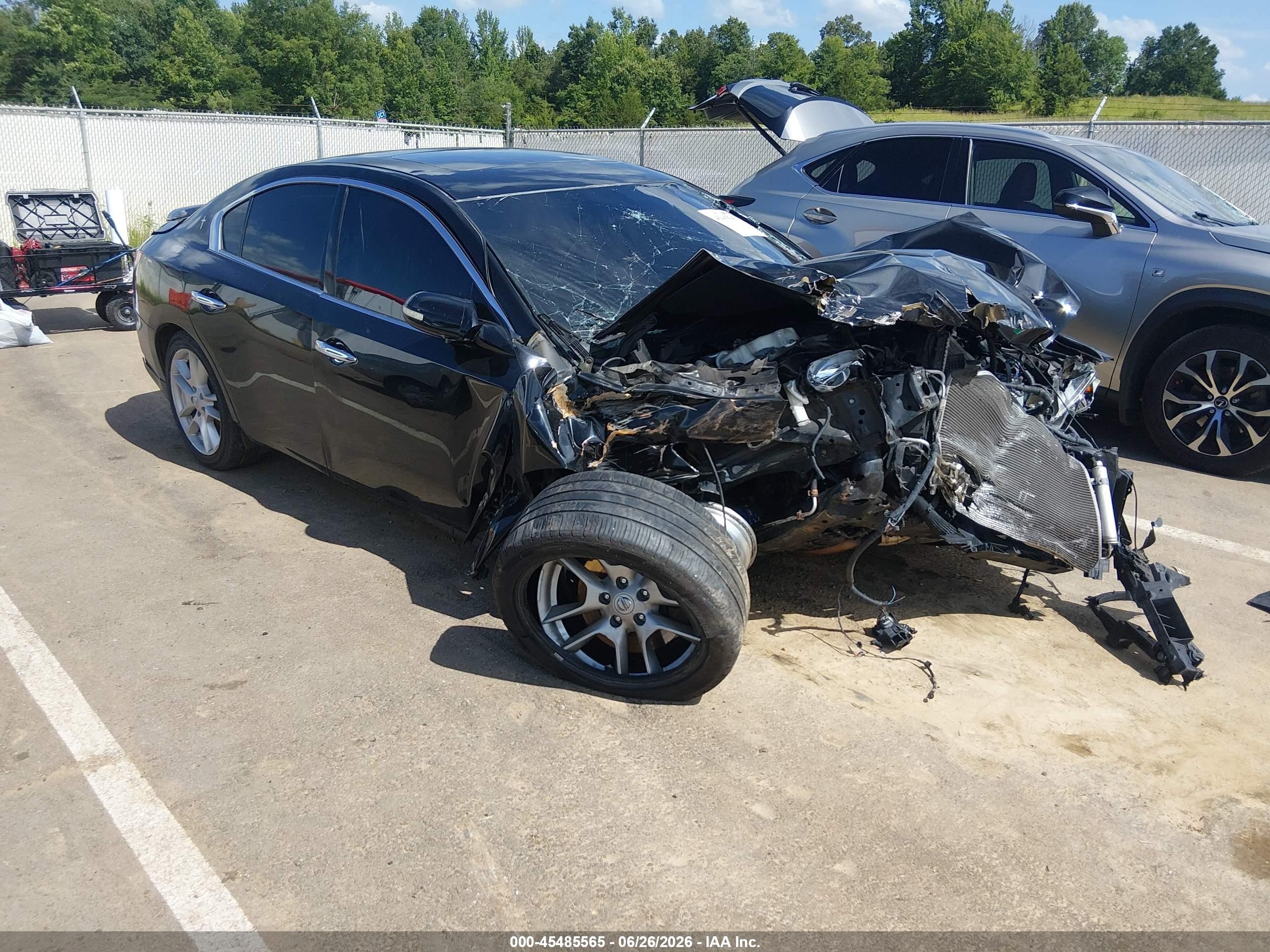 2011 Nissan Maxima 3.5 Sv Черный vin: 1N4AA5AP0BC850034