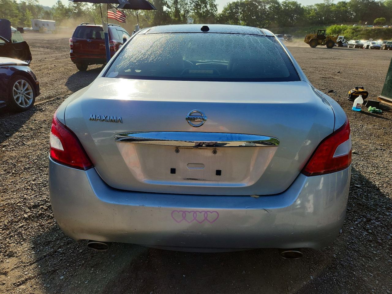 2011 Nissan Maxima 3.5 S Серебряный vin: 1N4AA5AP0BC852057