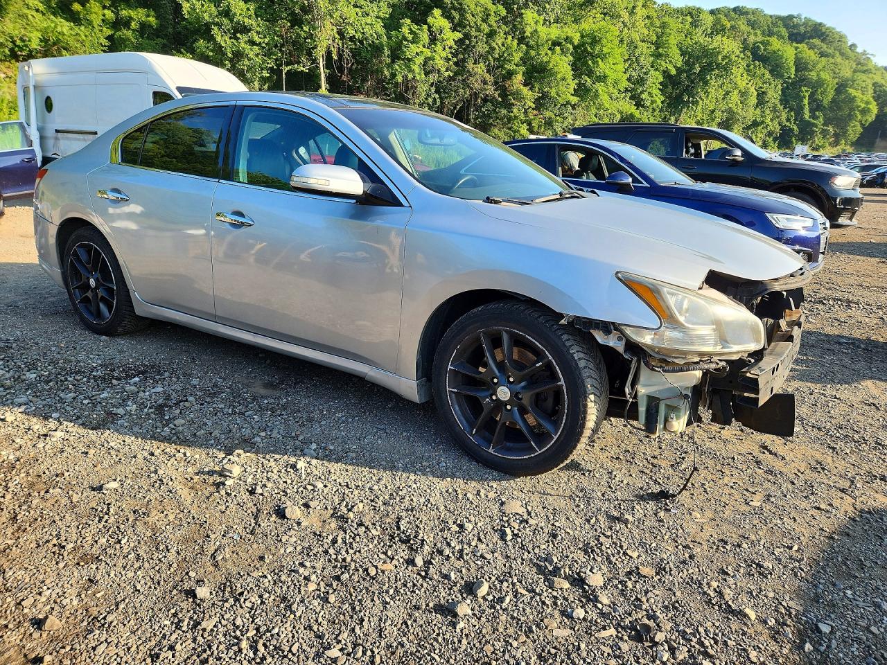 2011 Nissan Maxima 3.5 S Серебряный vin: 1N4AA5AP0BC852057