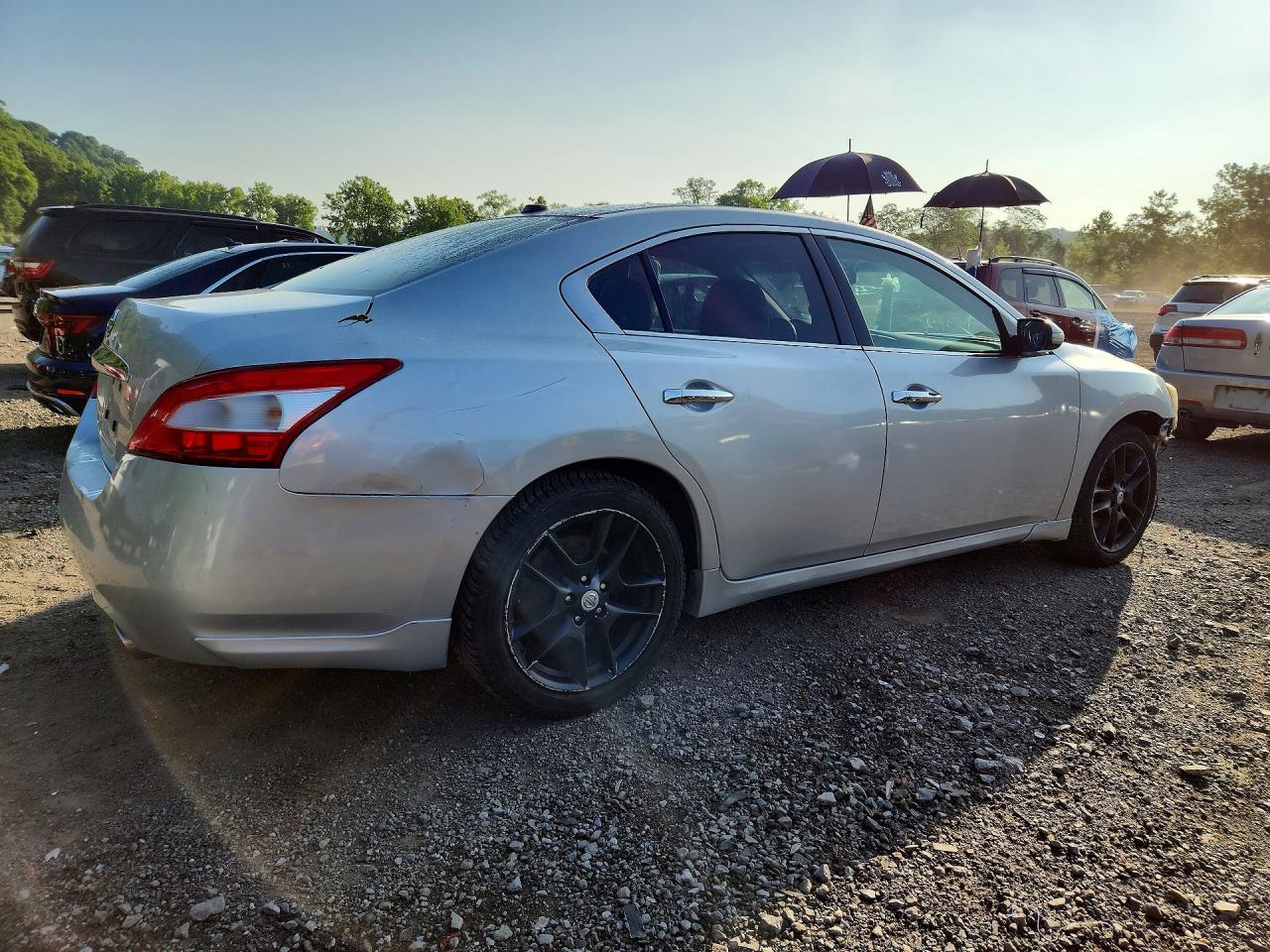 2011 Nissan Maxima 3.5 S Серебряный vin: 1N4AA5AP0BC852057