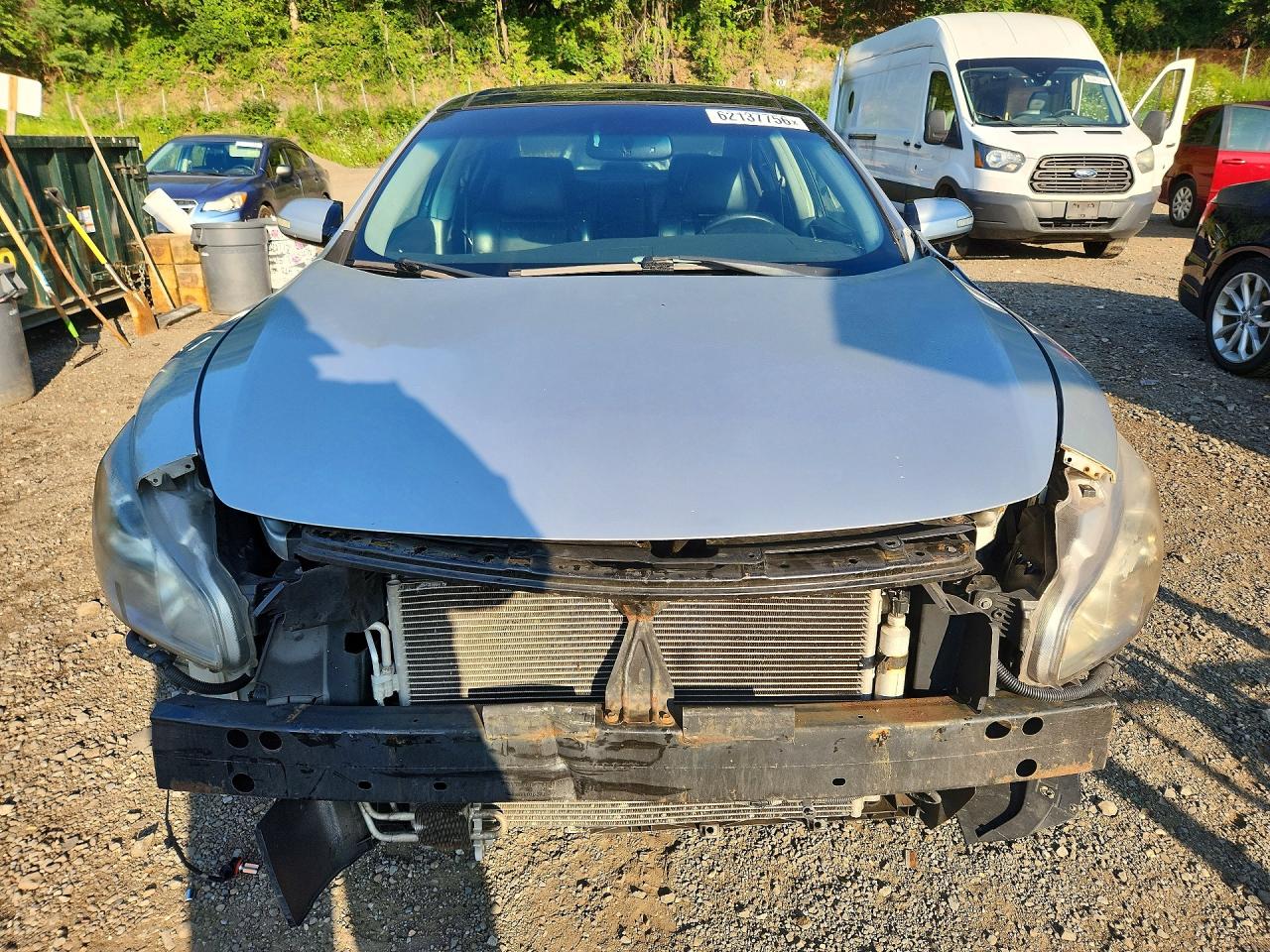 2011 Nissan Maxima 3.5 S Серебряный vin: 1N4AA5AP0BC852057