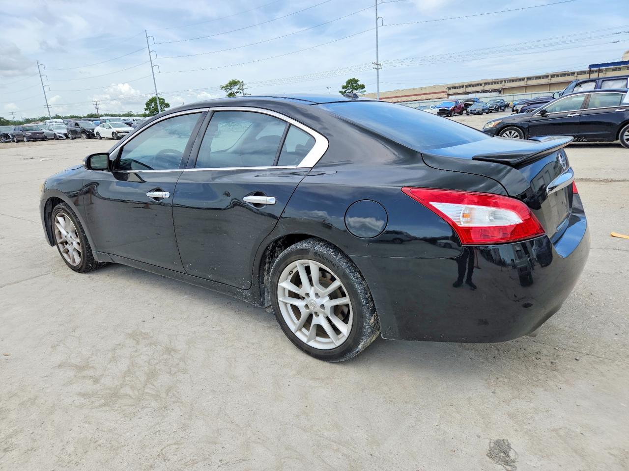 2011 Nissan Maxima 3.5 S Black vin: 1N4AA5AP0BC854696