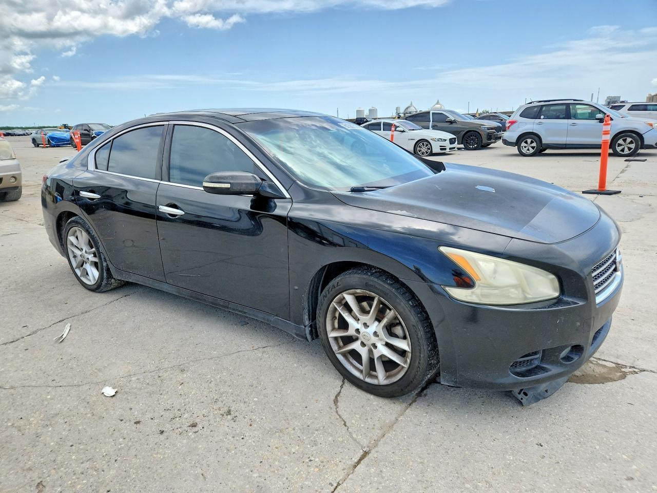 2011 Nissan Maxima 3.5 S Black vin: 1N4AA5AP0BC854696