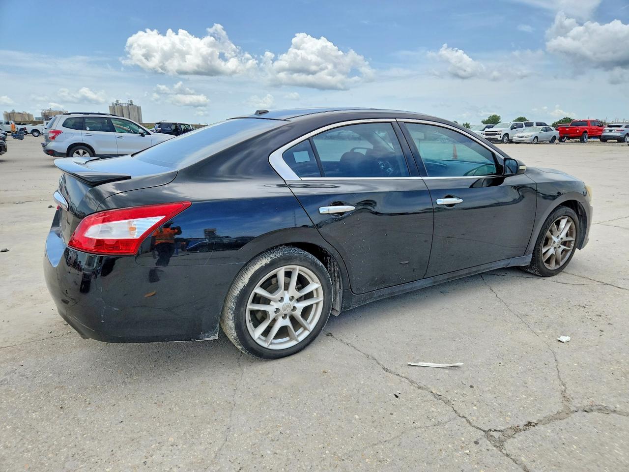 2011 Nissan Maxima 3.5 S Black vin: 1N4AA5AP0BC854696