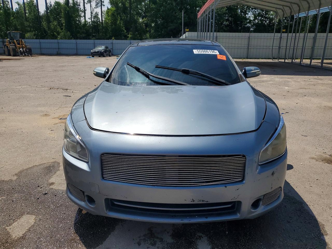 2011 Nissan Maxima 3.5 S Blue vin: 1N4AA5AP0BC855640