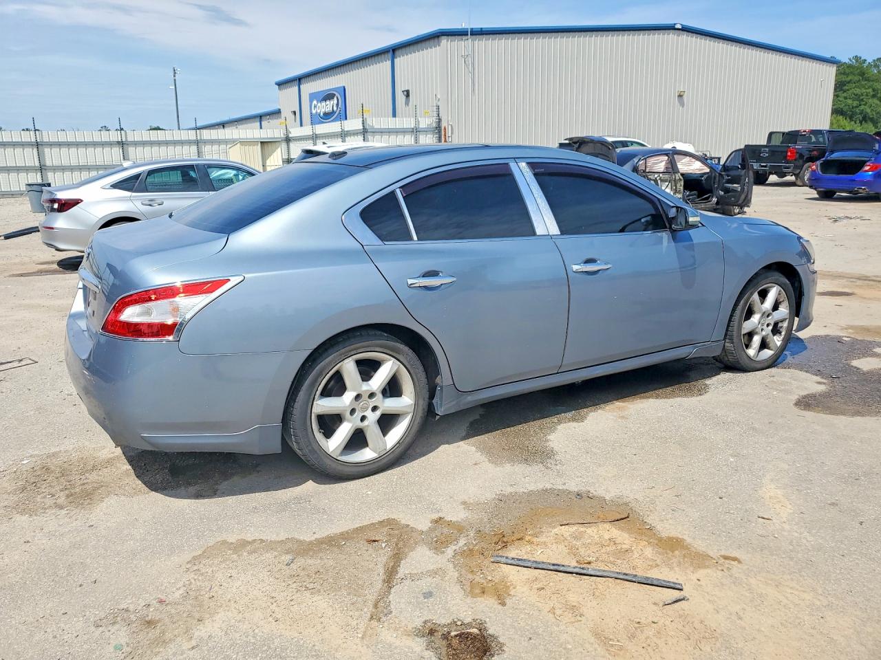 2011 Nissan Maxima 3.5 S Blue vin: 1N4AA5AP0BC855640