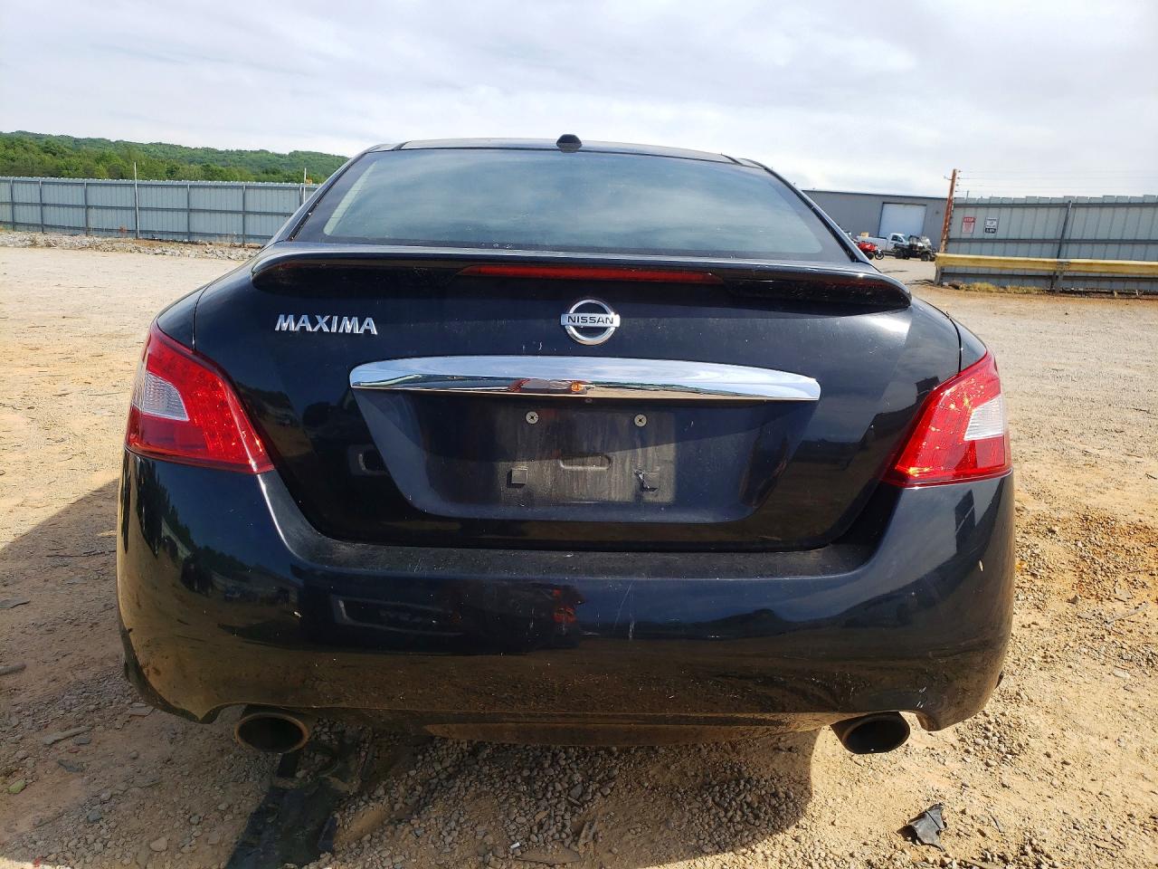 2011 Nissan Maxima 3.5 S Black vin: 1N4AA5AP0BC857940