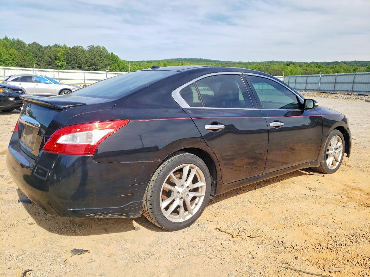 2011 Nissan Maxima 3.5 S Black vin: 1N4AA5AP0BC857940