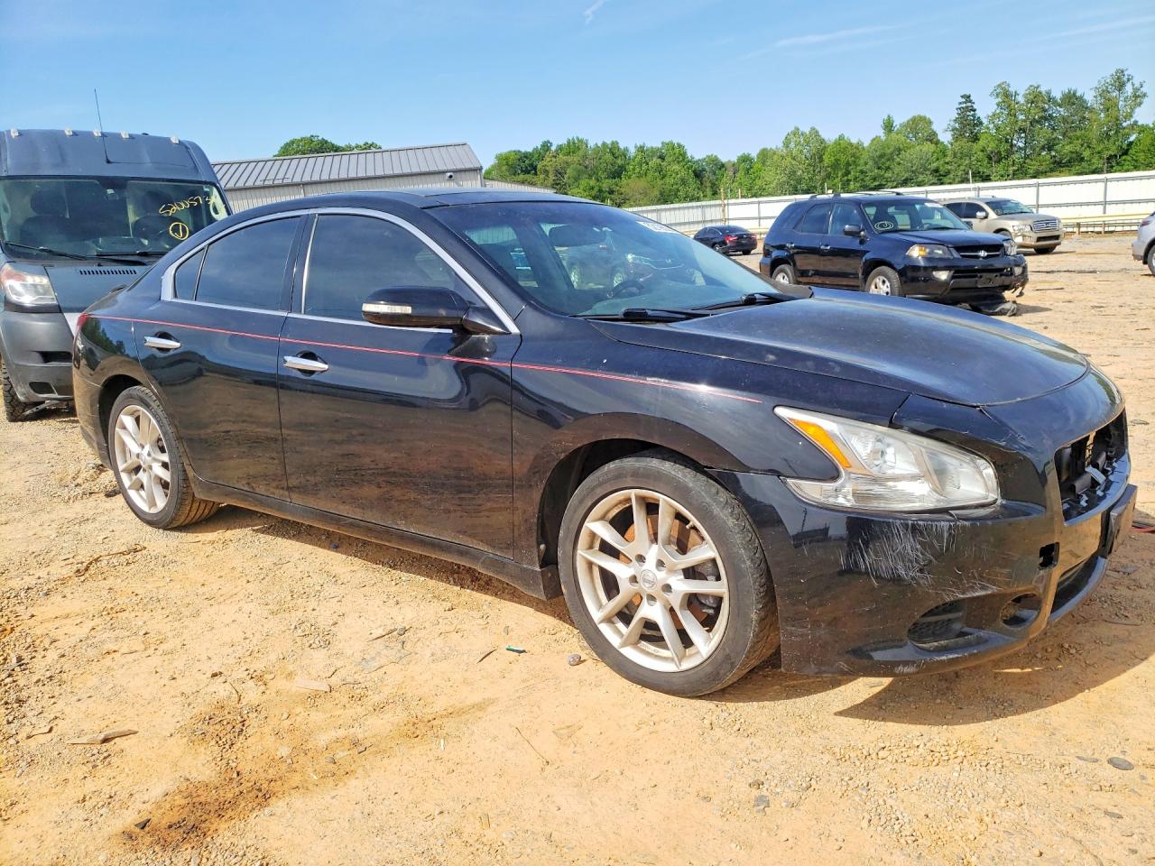 2011 Nissan Maxima 3.5 S Black vin: 1N4AA5AP0BC857940