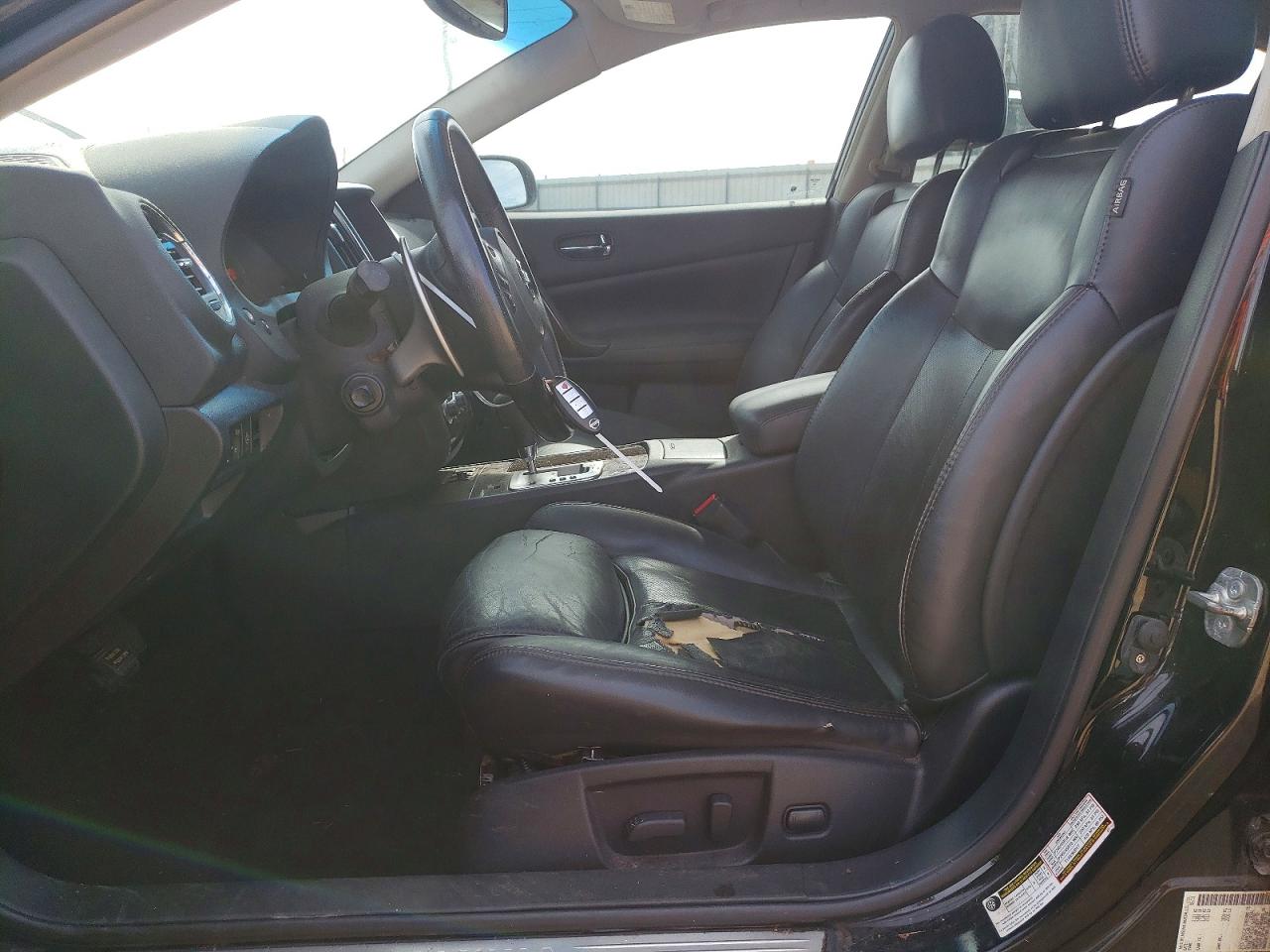 2011 Nissan Maxima 3.5 S Black vin: 1N4AA5AP0BC857940