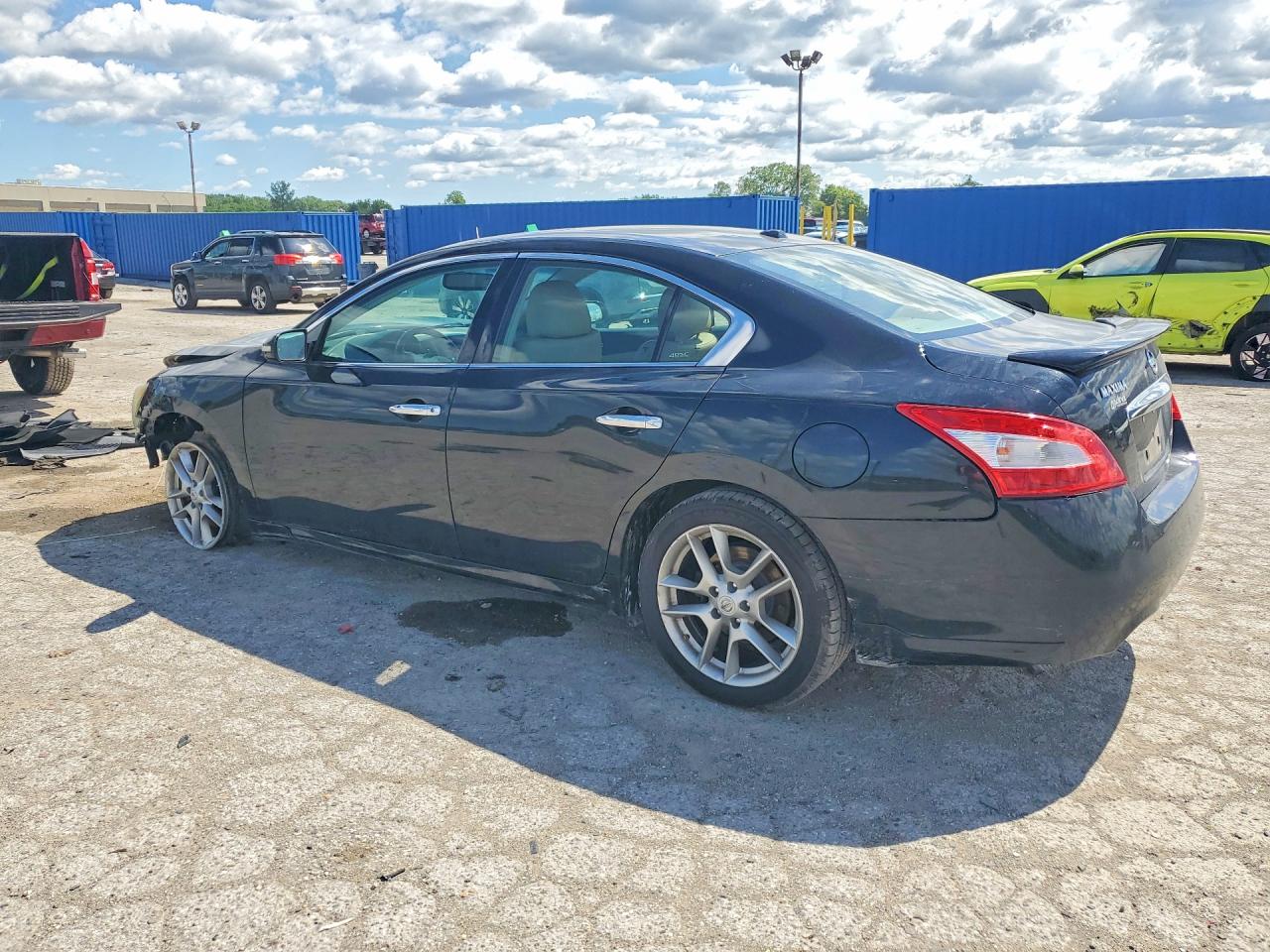 2011 Nissan Maxima 3.5 S Black vin: 1N4AA5AP0BC863155