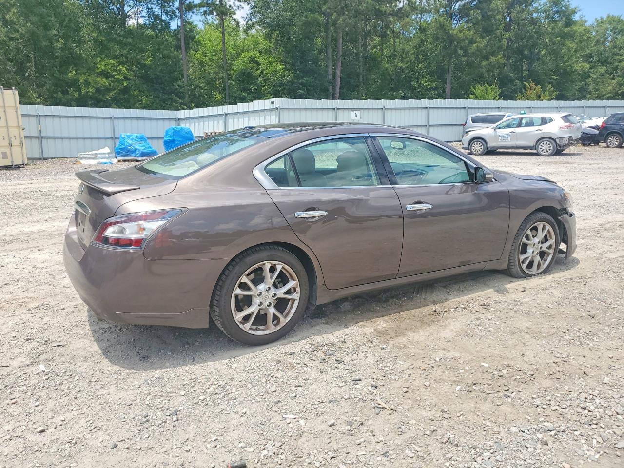 2012 Nissan Maxima 3.5 S Gray vin: 1N4AA5AP0CC808450