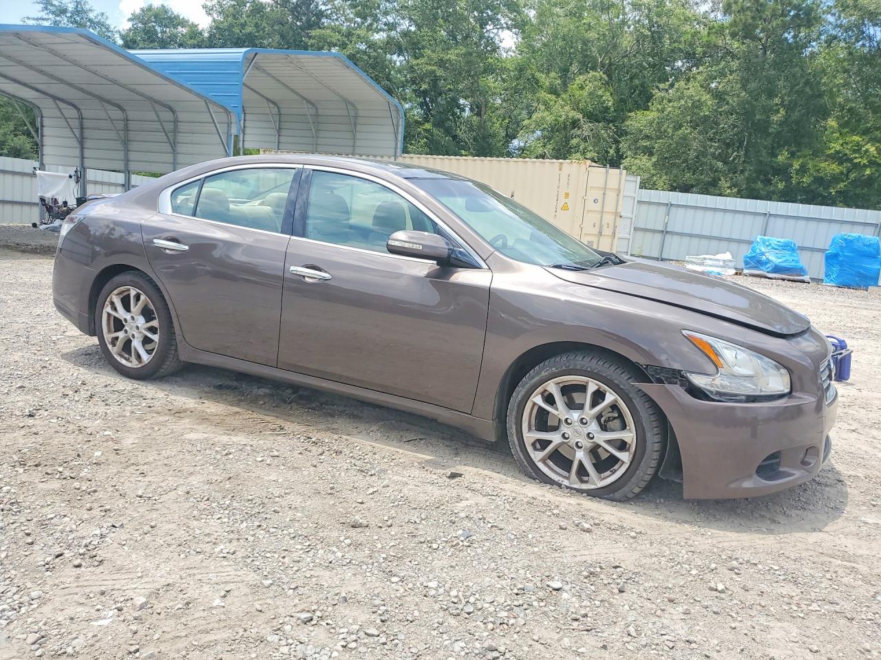 2012 Nissan Maxima 3.5 S Gray vin: 1N4AA5AP0CC808450