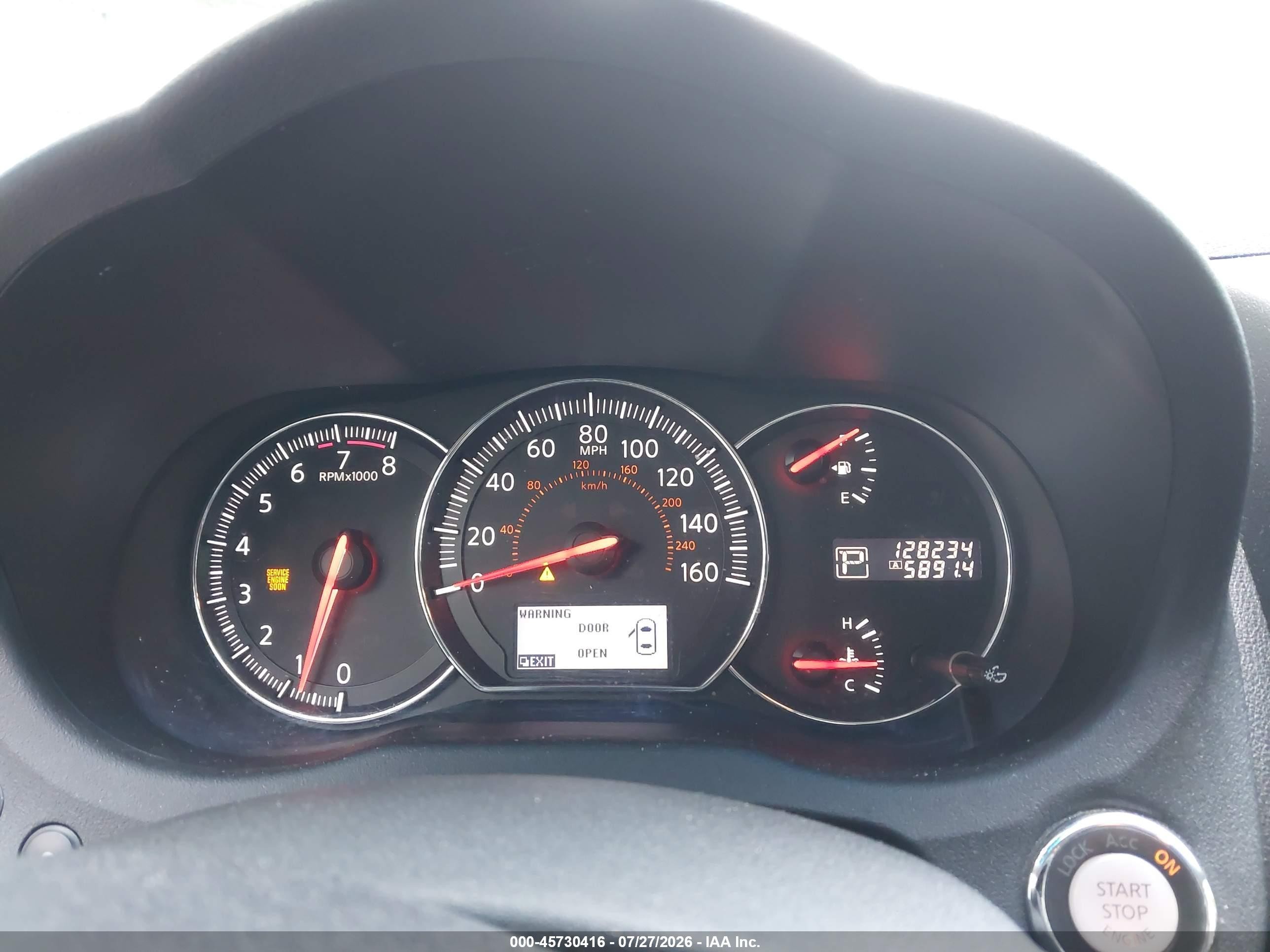 2012 Nissan Maxima 3.5 Sv Серебряный vin: 1N4AA5AP0CC822879