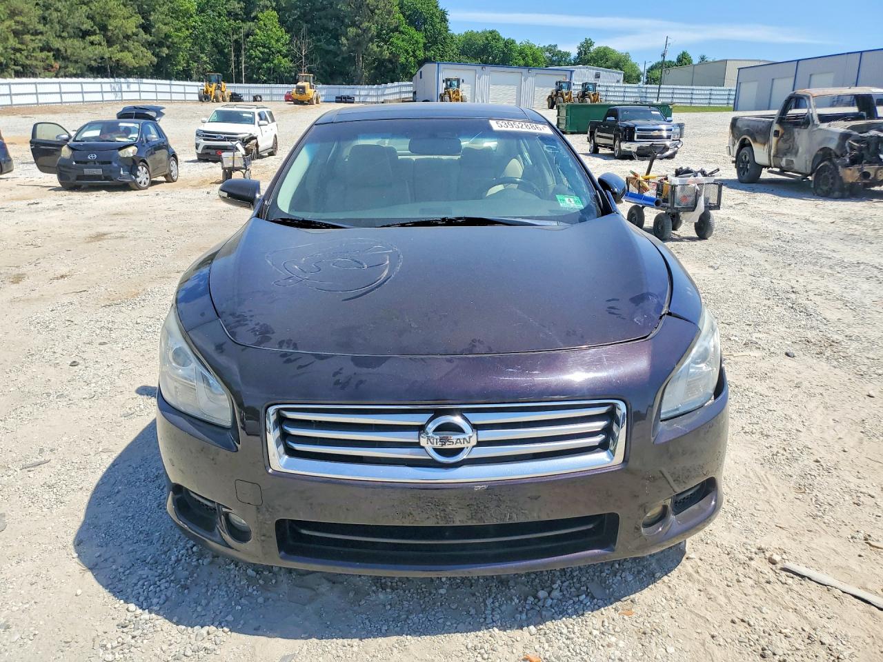 2012 Nissan Maxima 3.5 S Black vin: 1N4AA5AP0CC834286