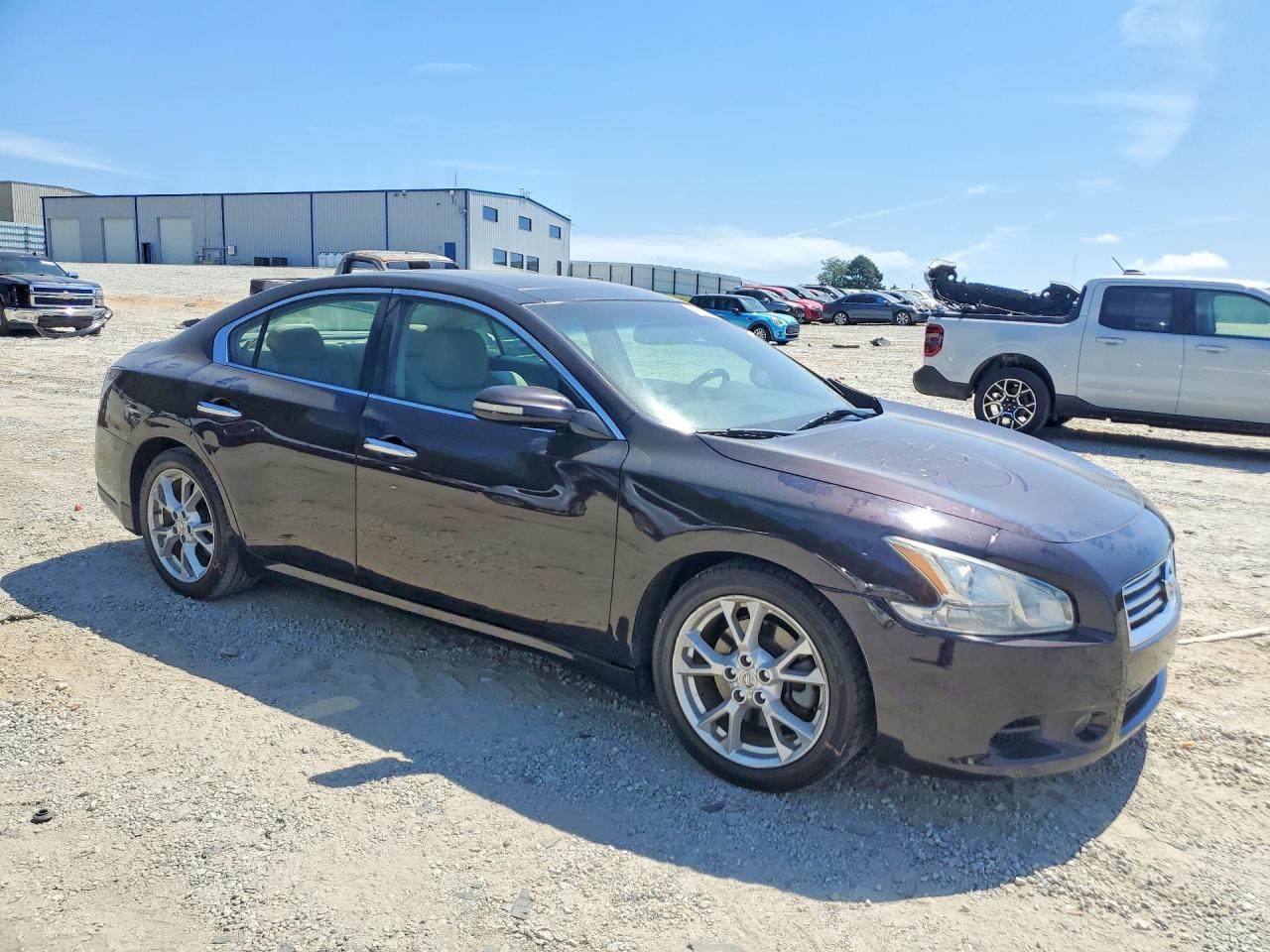 2012 Nissan Maxima 3.5 S Black vin: 1N4AA5AP0CC834286