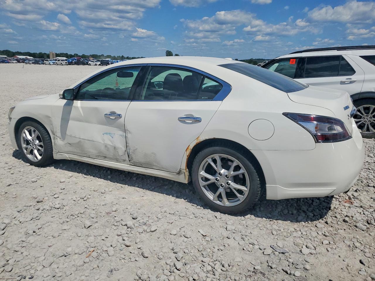 2012 Nissan Maxima 3.5 S White vin: 1N4AA5AP0CC844218