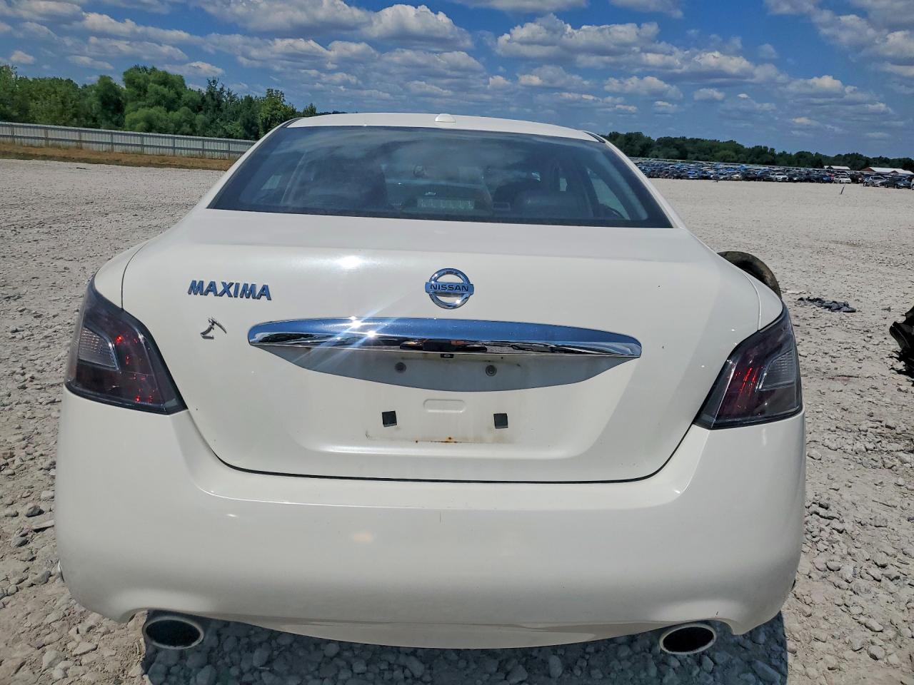 2012 Nissan Maxima 3.5 S White vin: 1N4AA5AP0CC844218