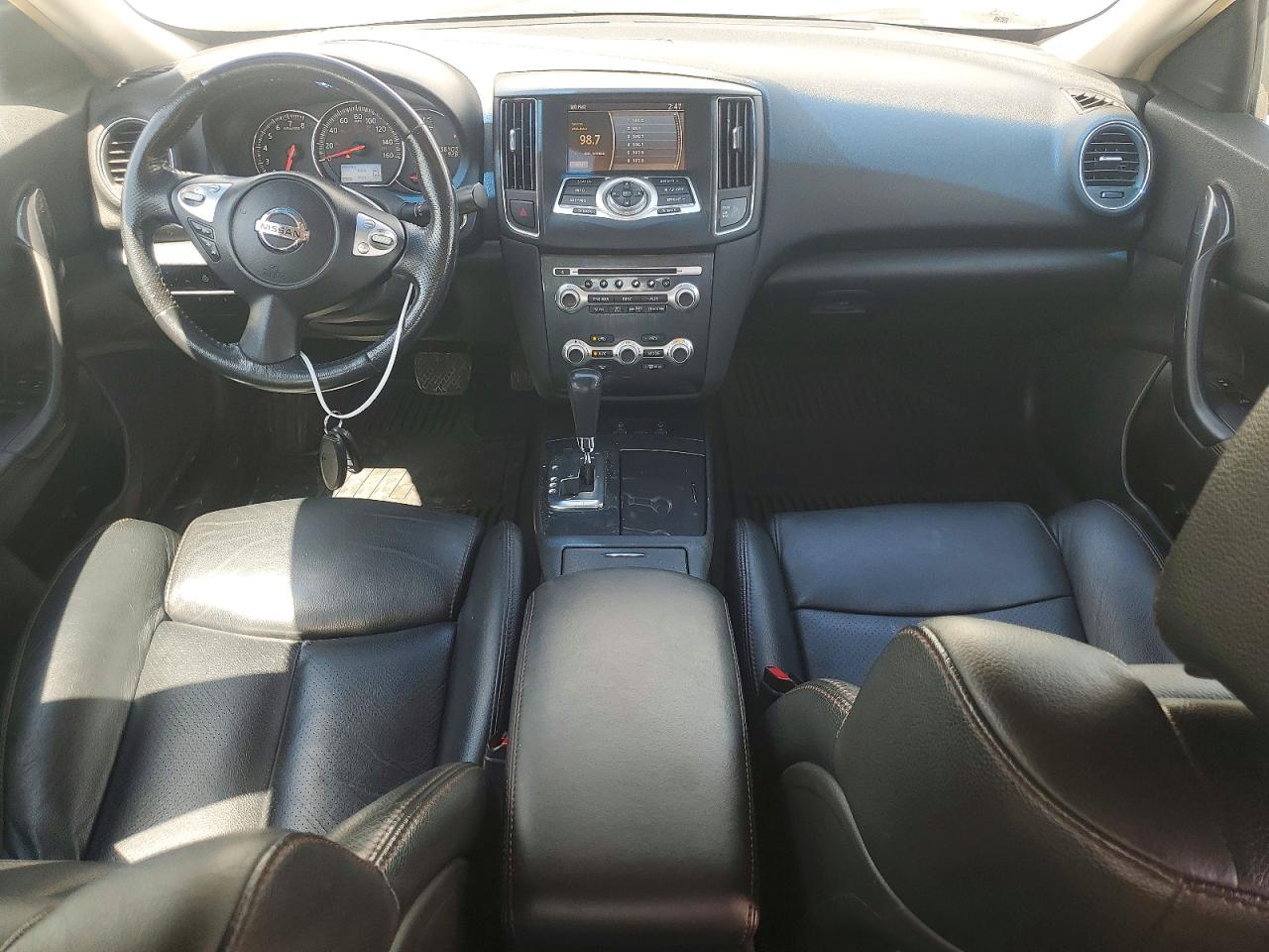 2012 Nissan Maxima 3.5 S White vin: 1N4AA5AP0CC844218