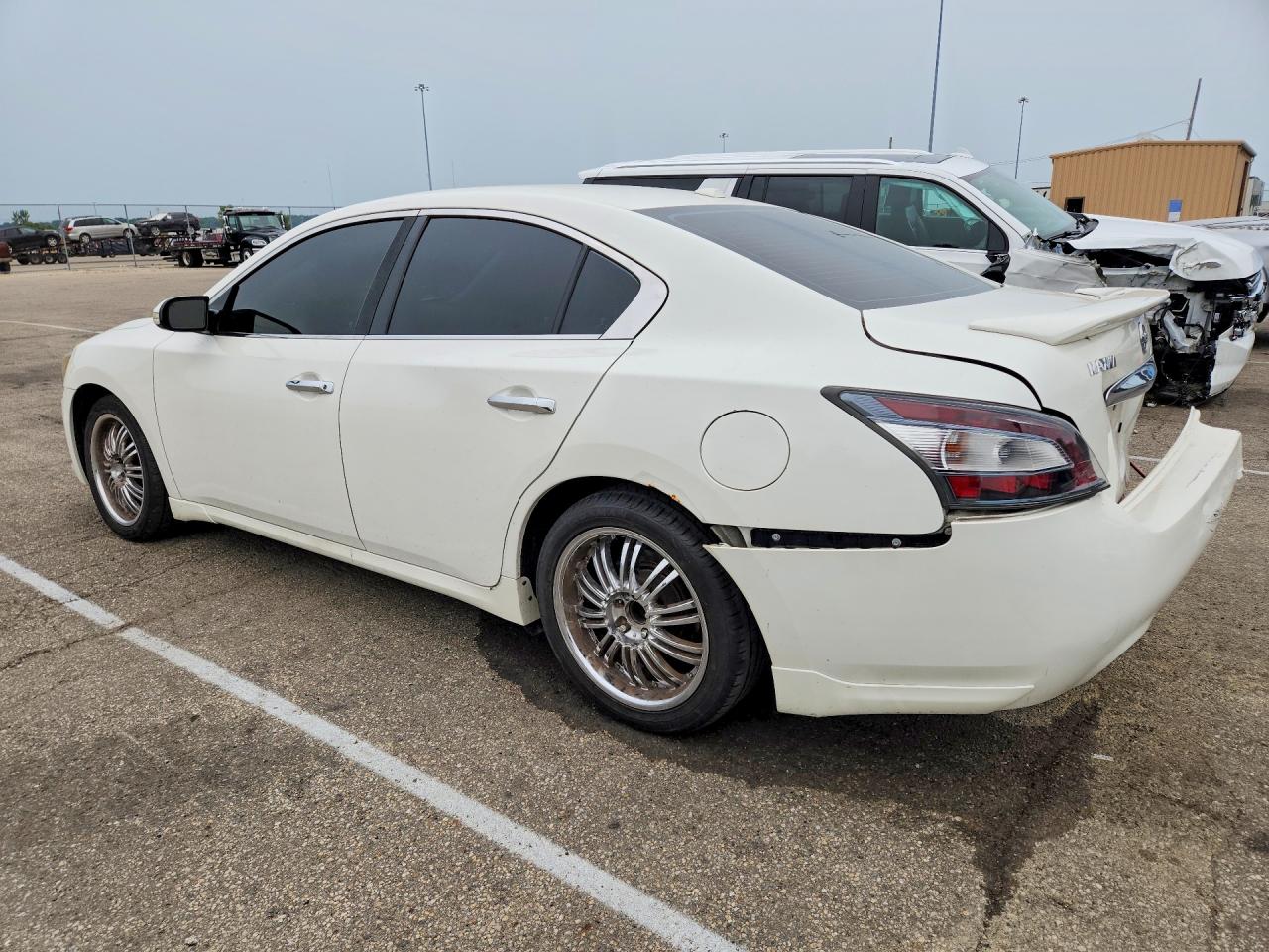 2012 Nissan Maxima 3.5 S White vin: 1N4AA5AP0CC850021