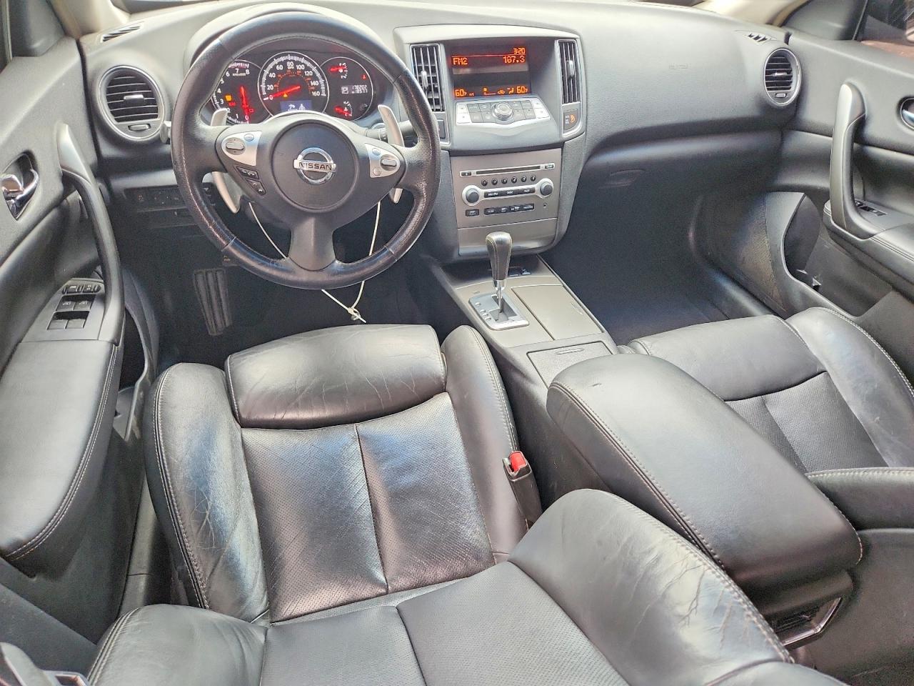 2012 Nissan Maxima 3.5 S White vin: 1N4AA5AP0CC850021