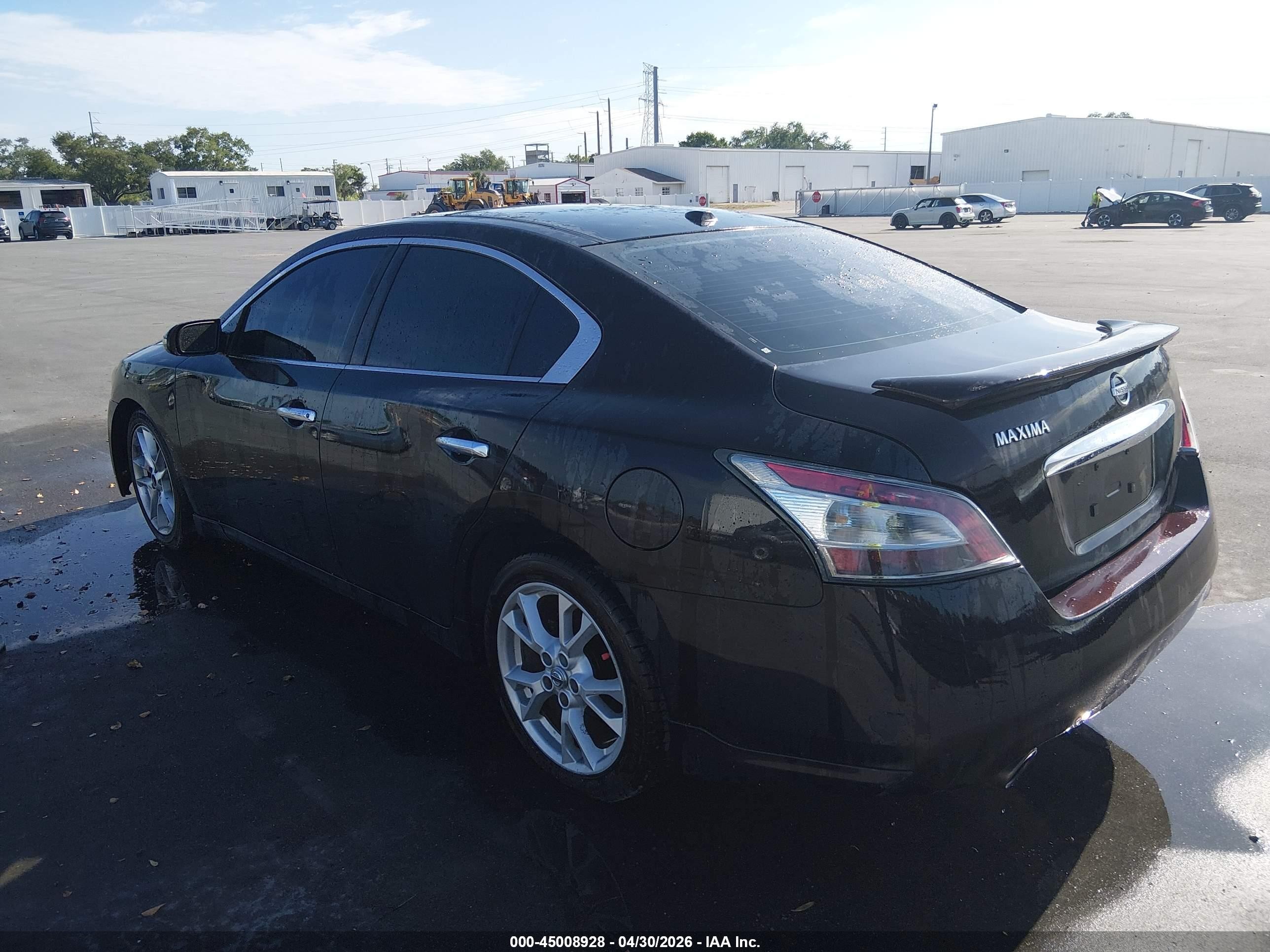 2012 Nissan Maxima 3.5 Sv Brown vin: 1N4AA5AP0CC850231